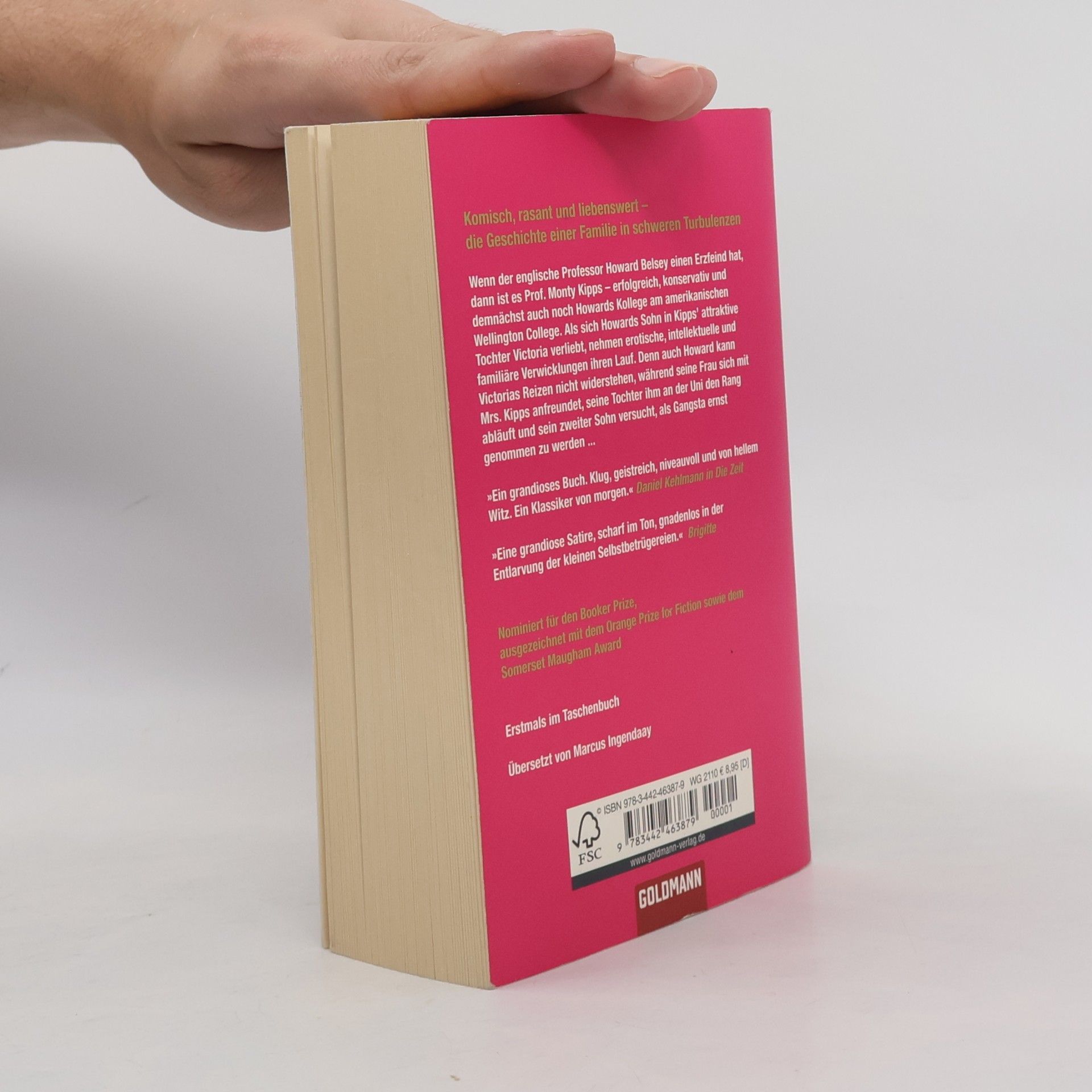 Zadie Smith Von der schonheit