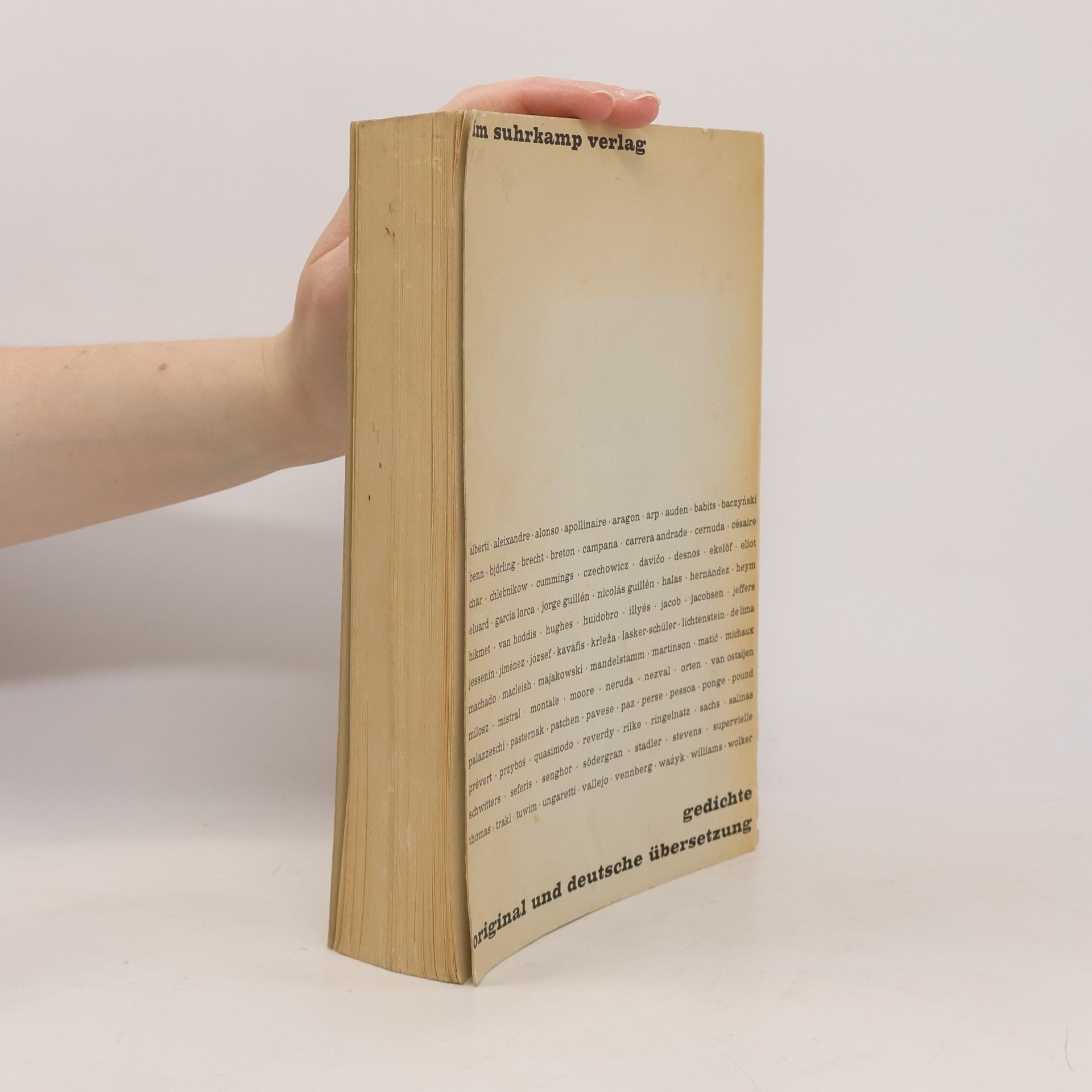 Hans Magnus Enzensberger Museum der modernen Poesie