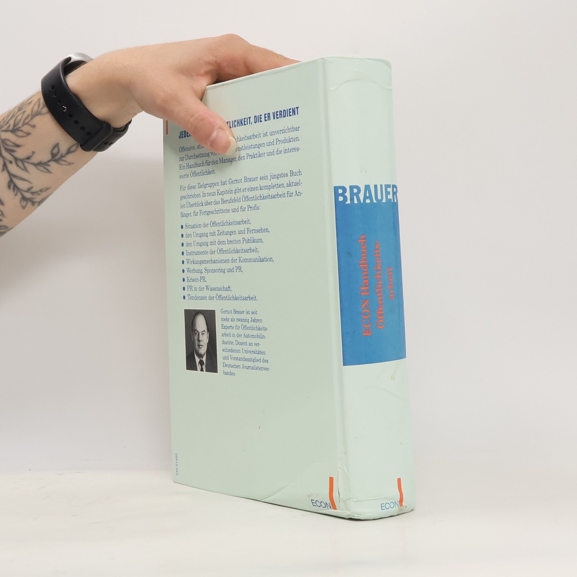 Gernot Brauer ECON-Handbuch Öffentlichkeitsarbeit