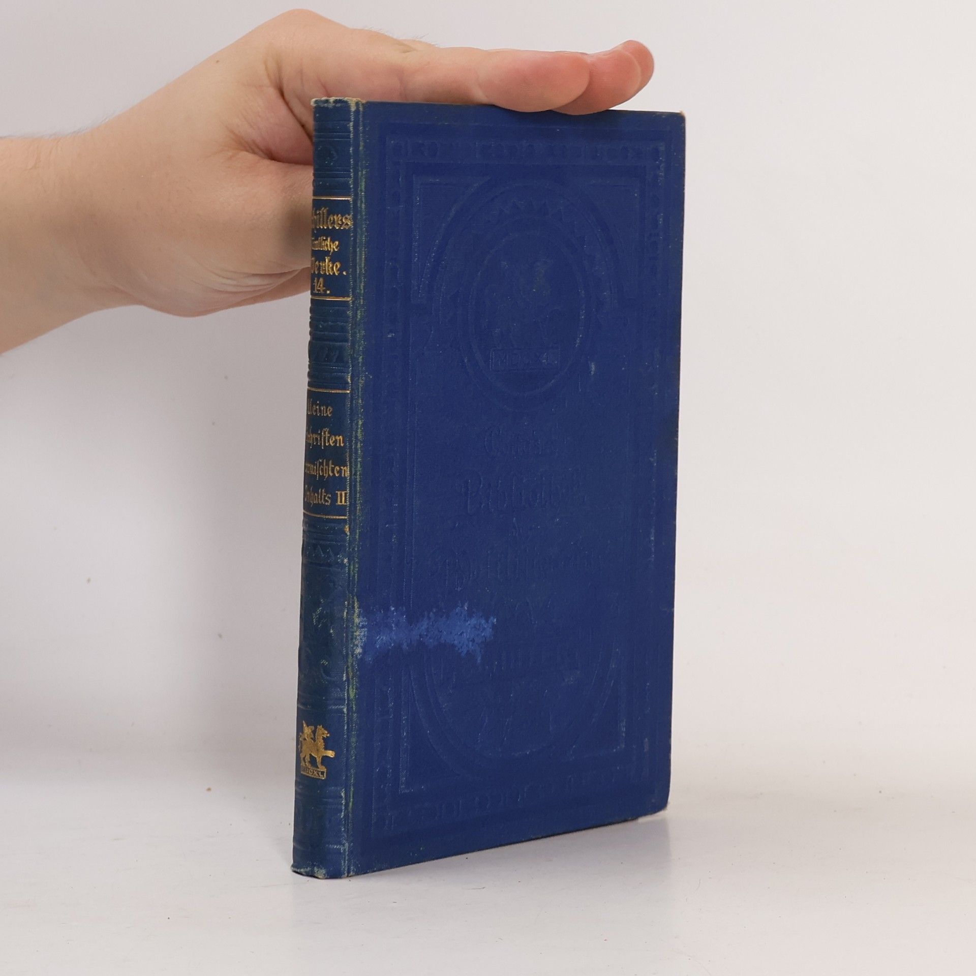 Friedrich Schiller Schillers sämtliche Werke XIV.