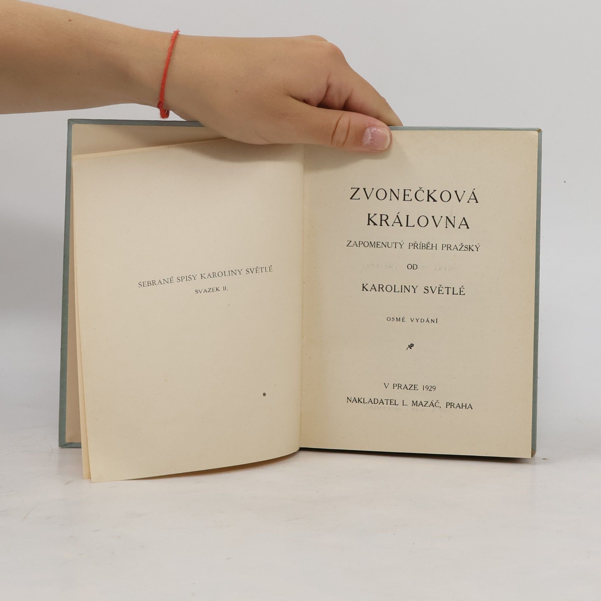 Karolina Světlá Zvonečková královna