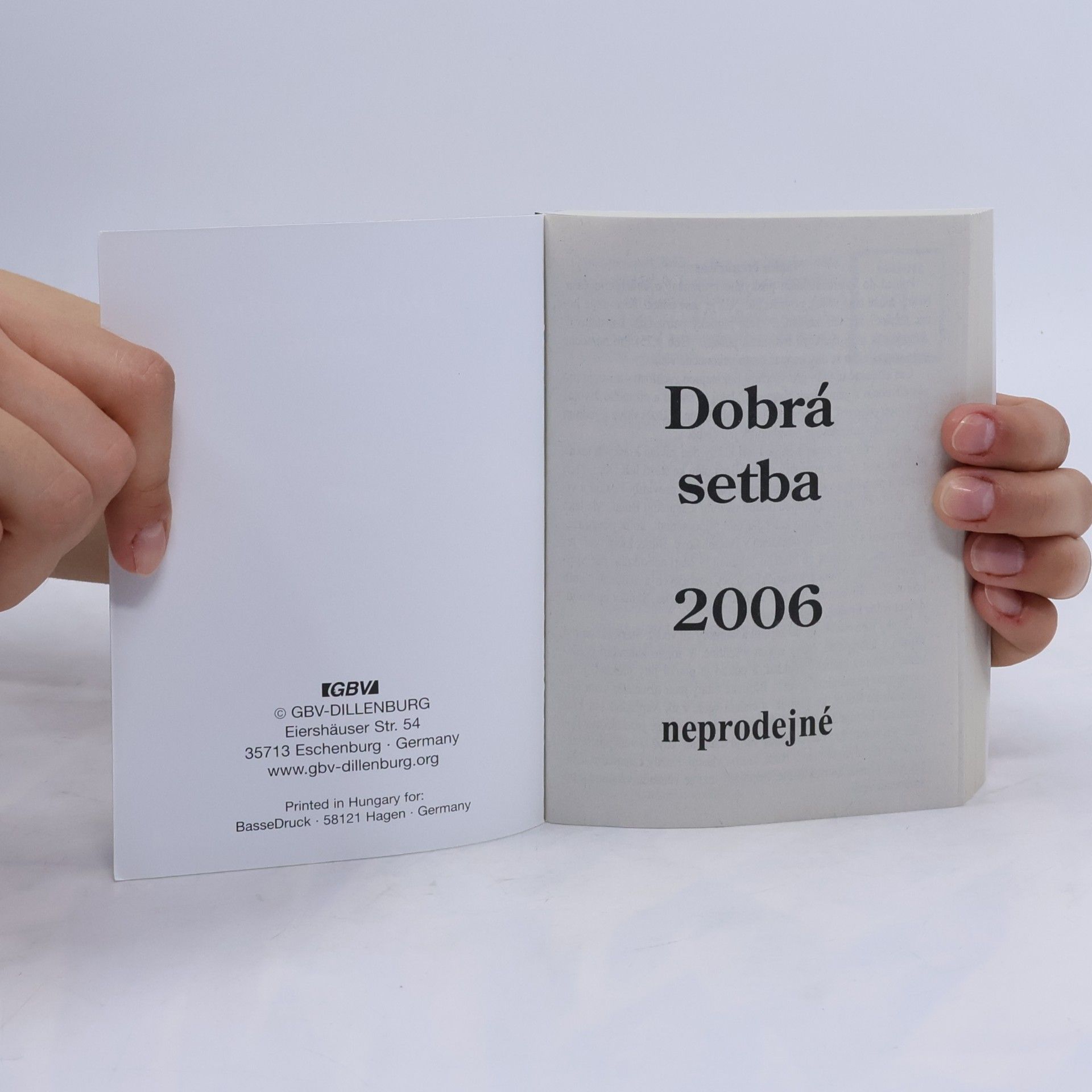 Various authors Dobrá setba 2006