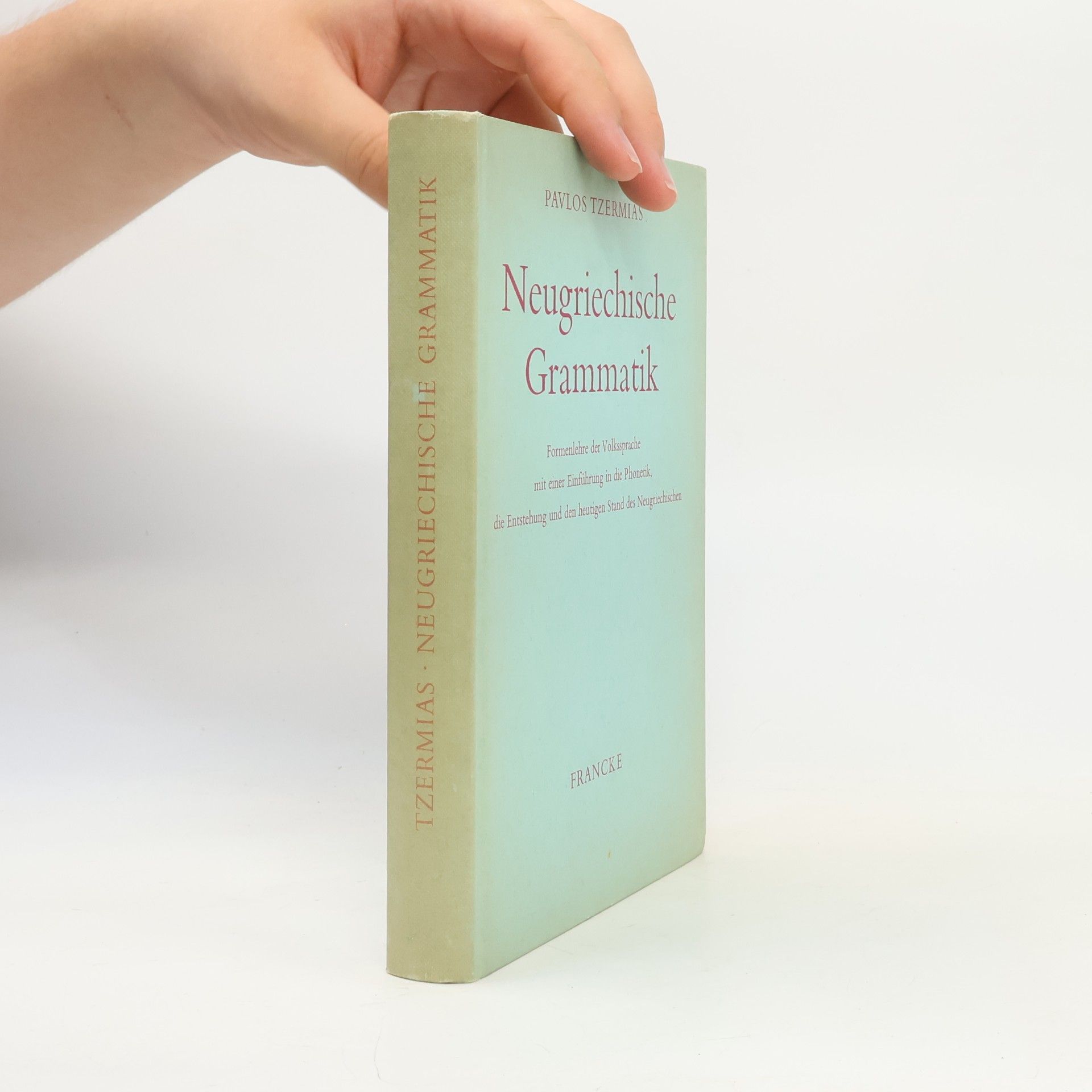 Pavlos Tzermias Neugriechische Grammatik