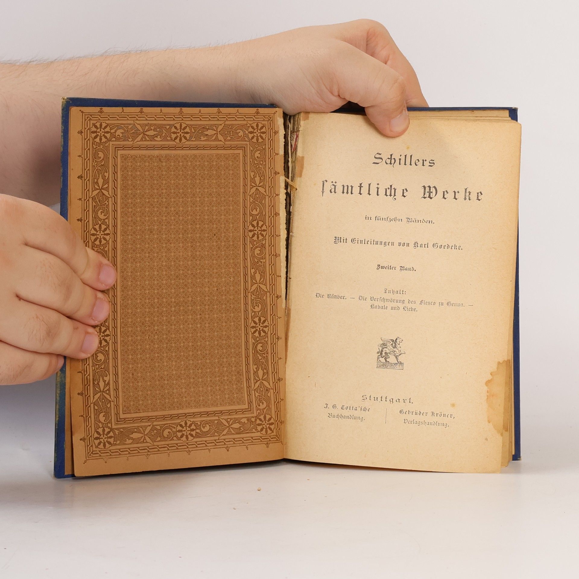 Friedrich Schiller Schillers sämtliche Werke 2