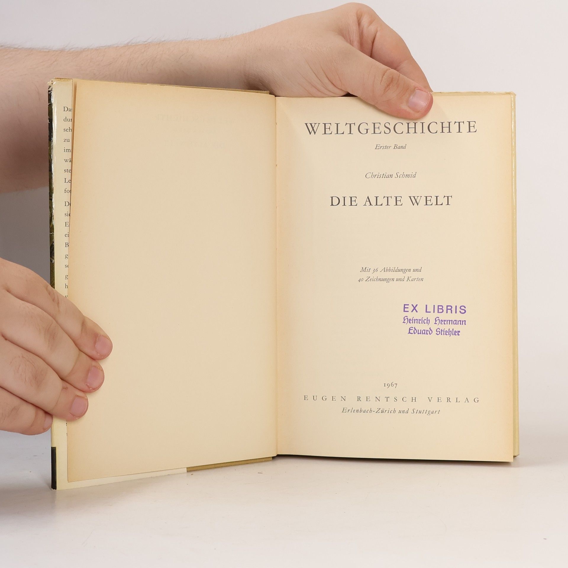 Christian Schmid Weltgeschichte I. Die alte Welt