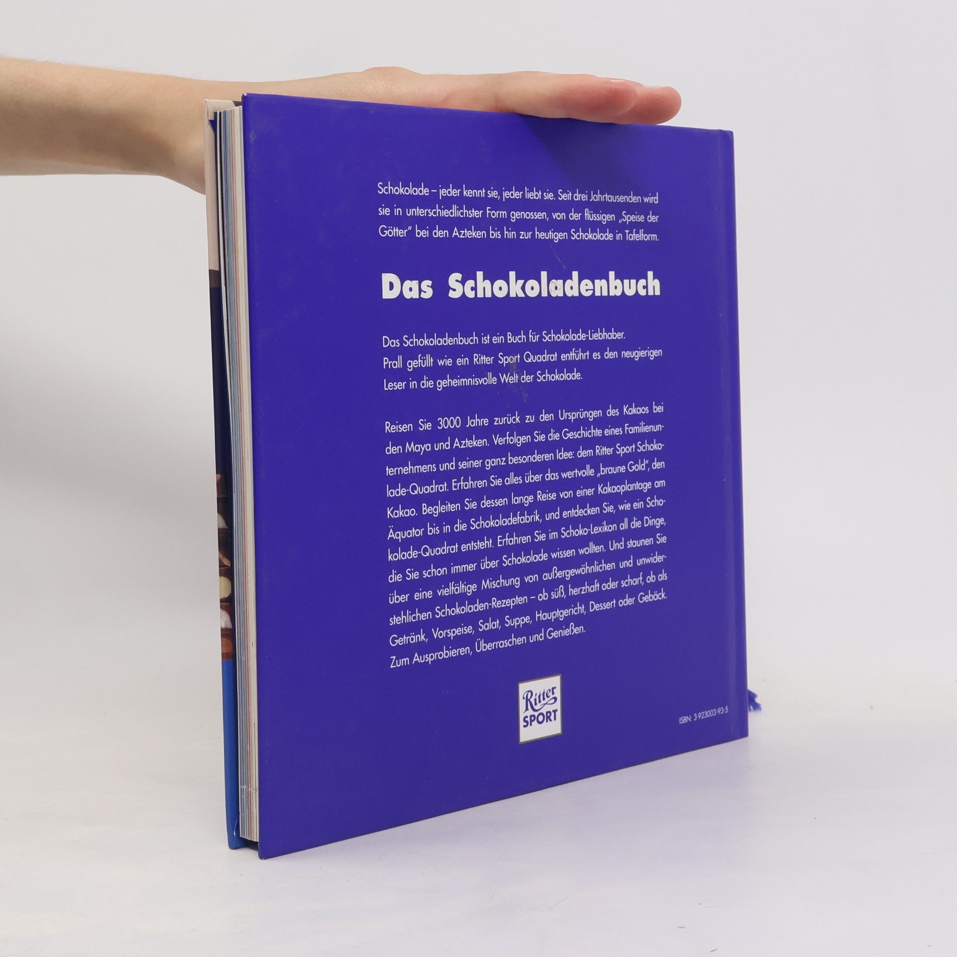 Alfred Ritter Das Schokoladenbuch