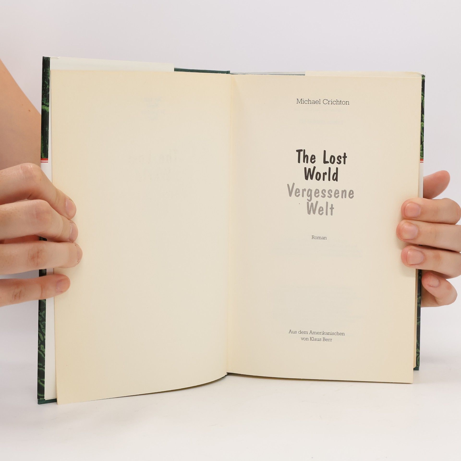 Michael Crichton Vergessene Welt. The Lost World
