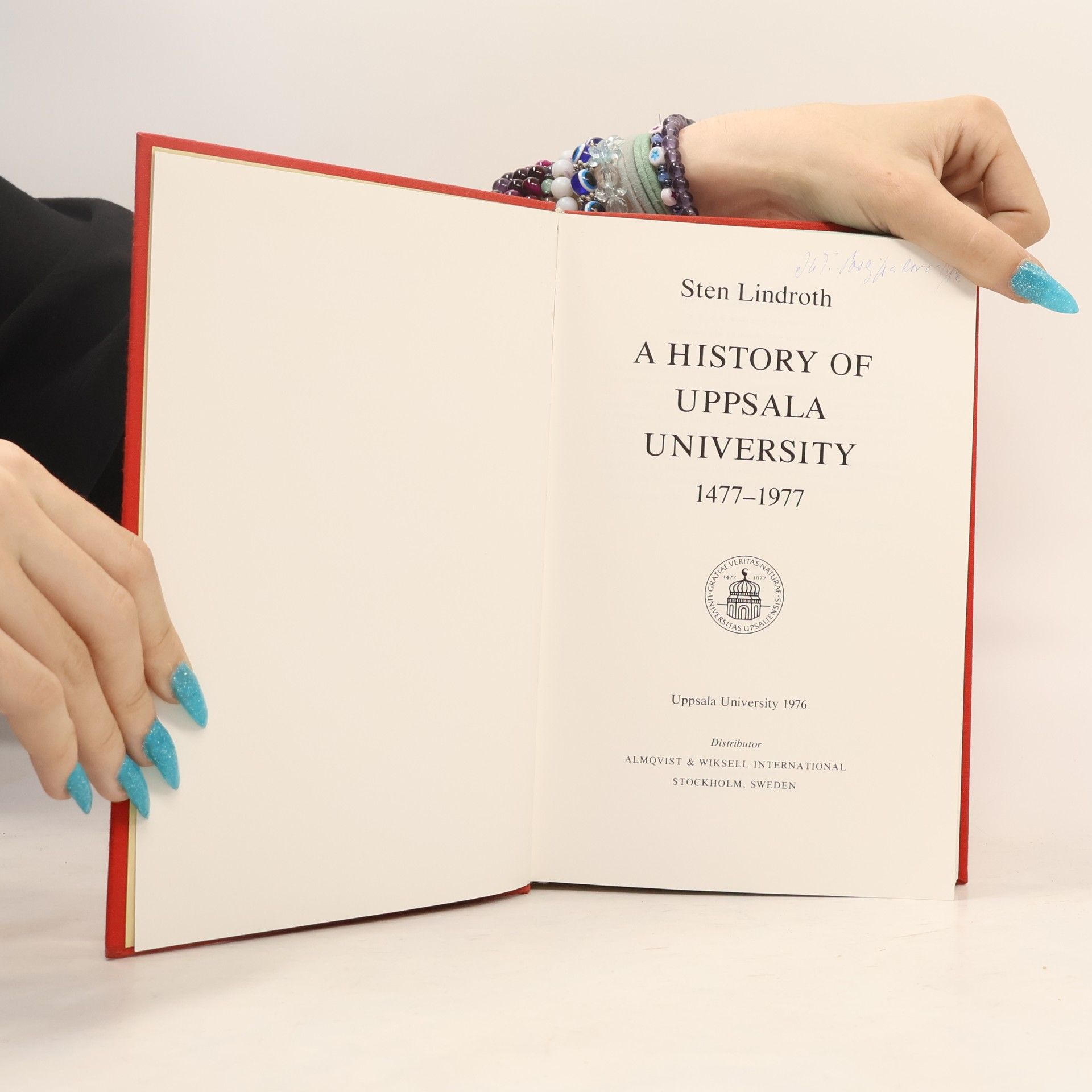 Sten Lindroth A history of uppsala univerity