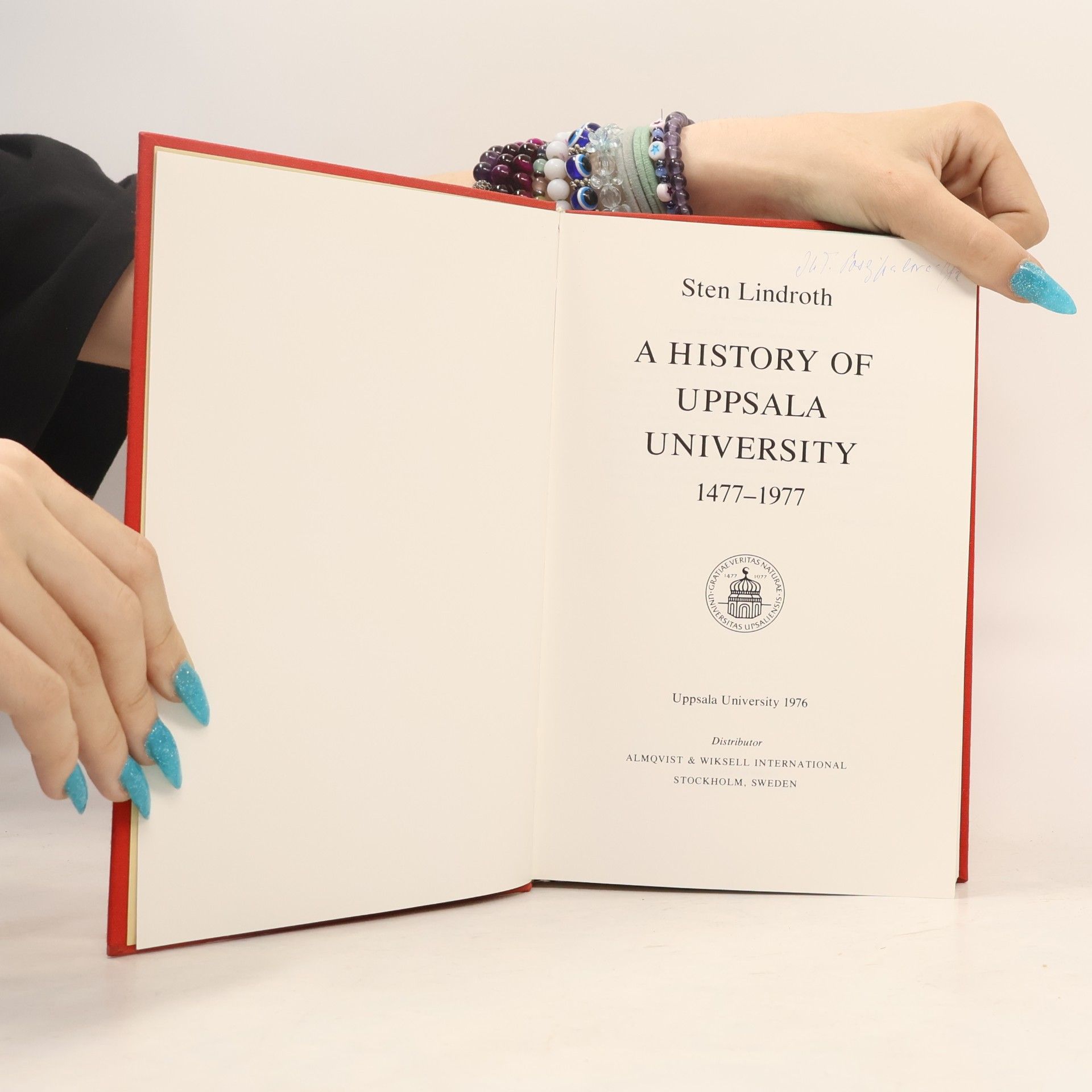 Sten Lindroth A history of uppsala univerity
