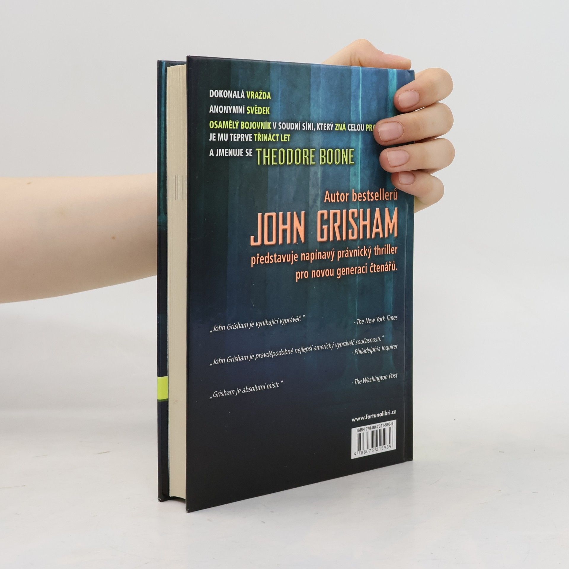 John Grisham Theodore Boone: Právník školou povinný