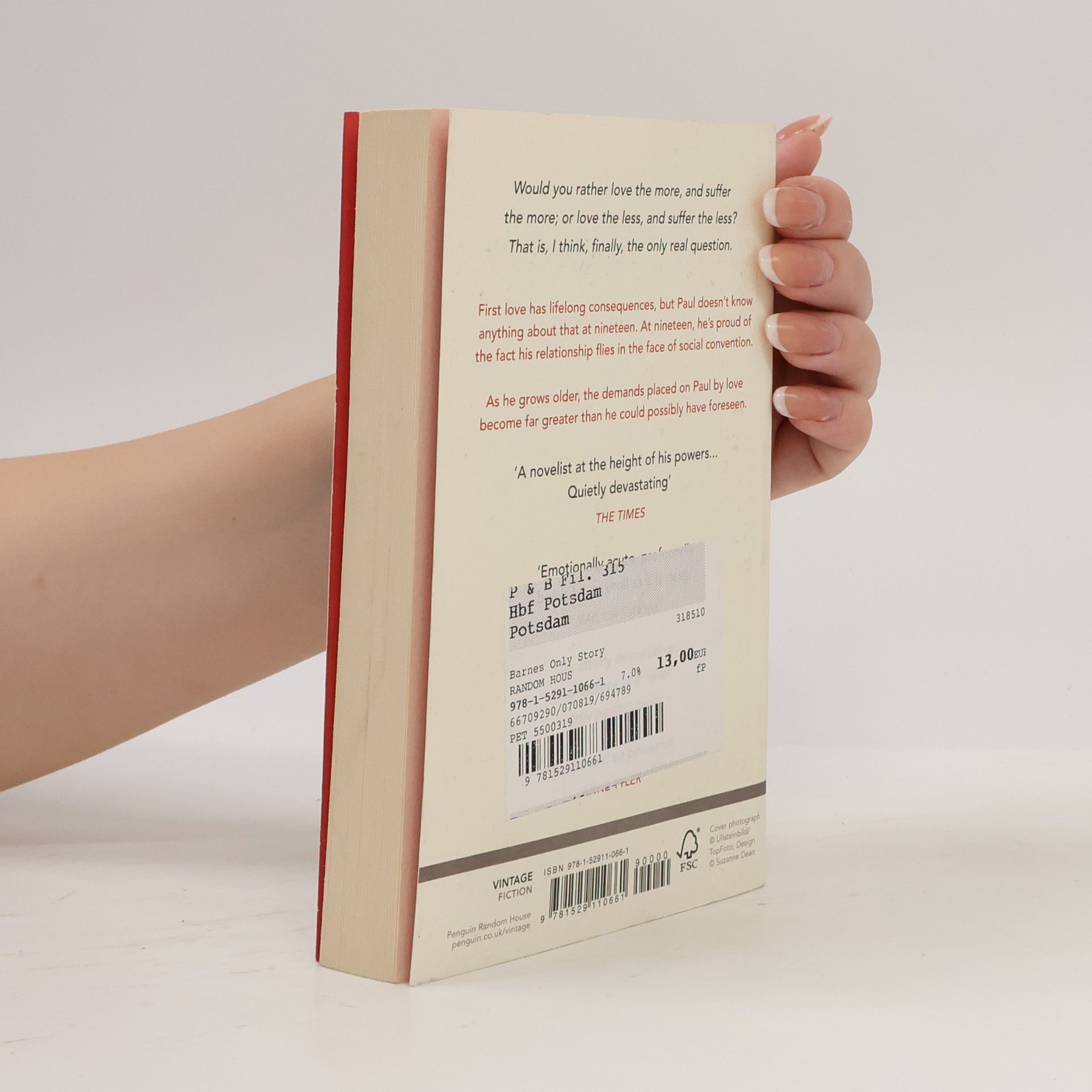 Julian Barnes The only story