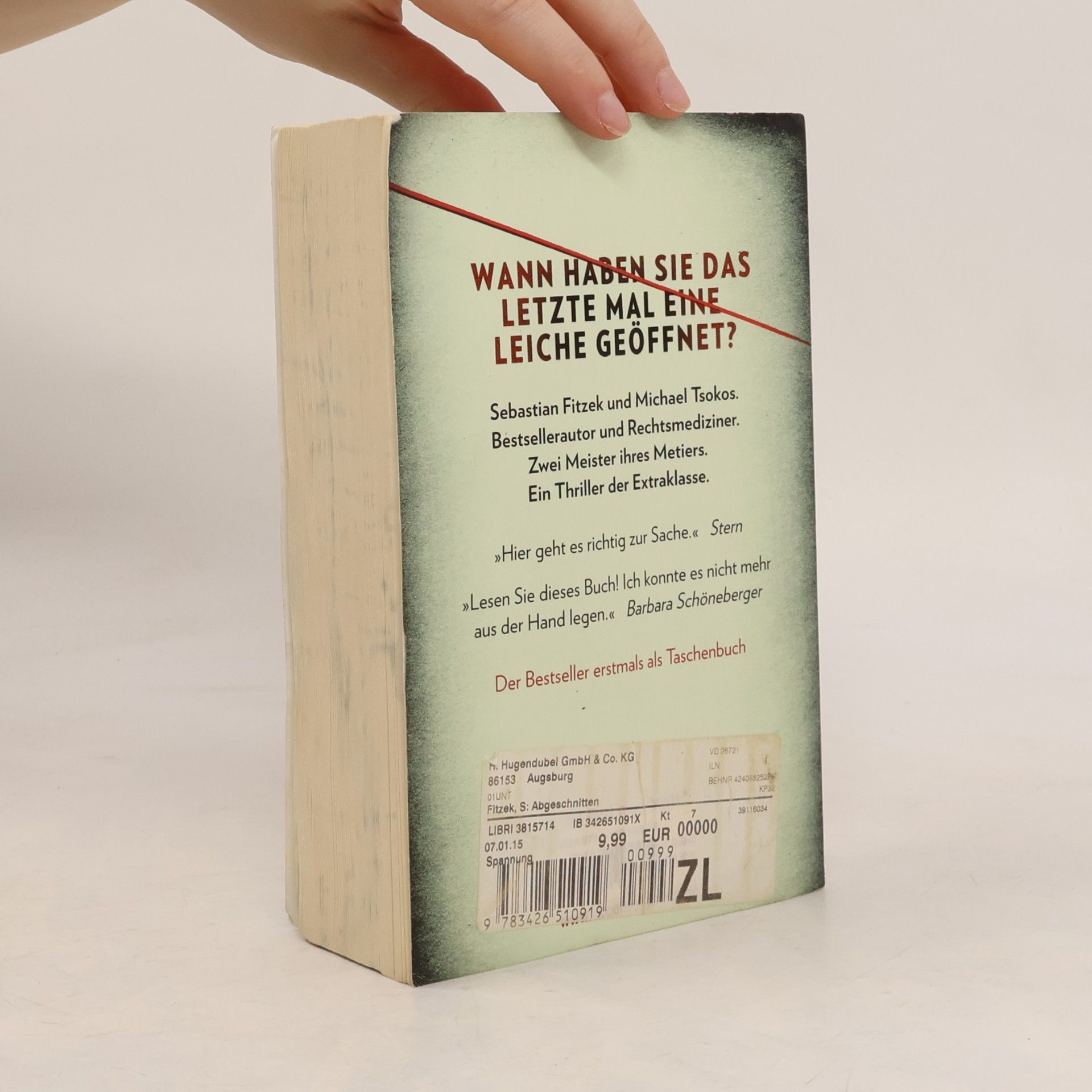 Sebastian Fitzek Abgeschnitten