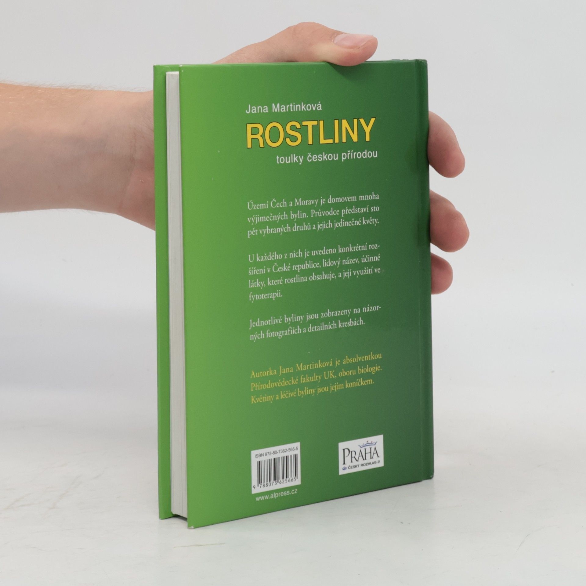 Jana Martinková Rostliny. Toulky českou přírodou. Kapesní atlas