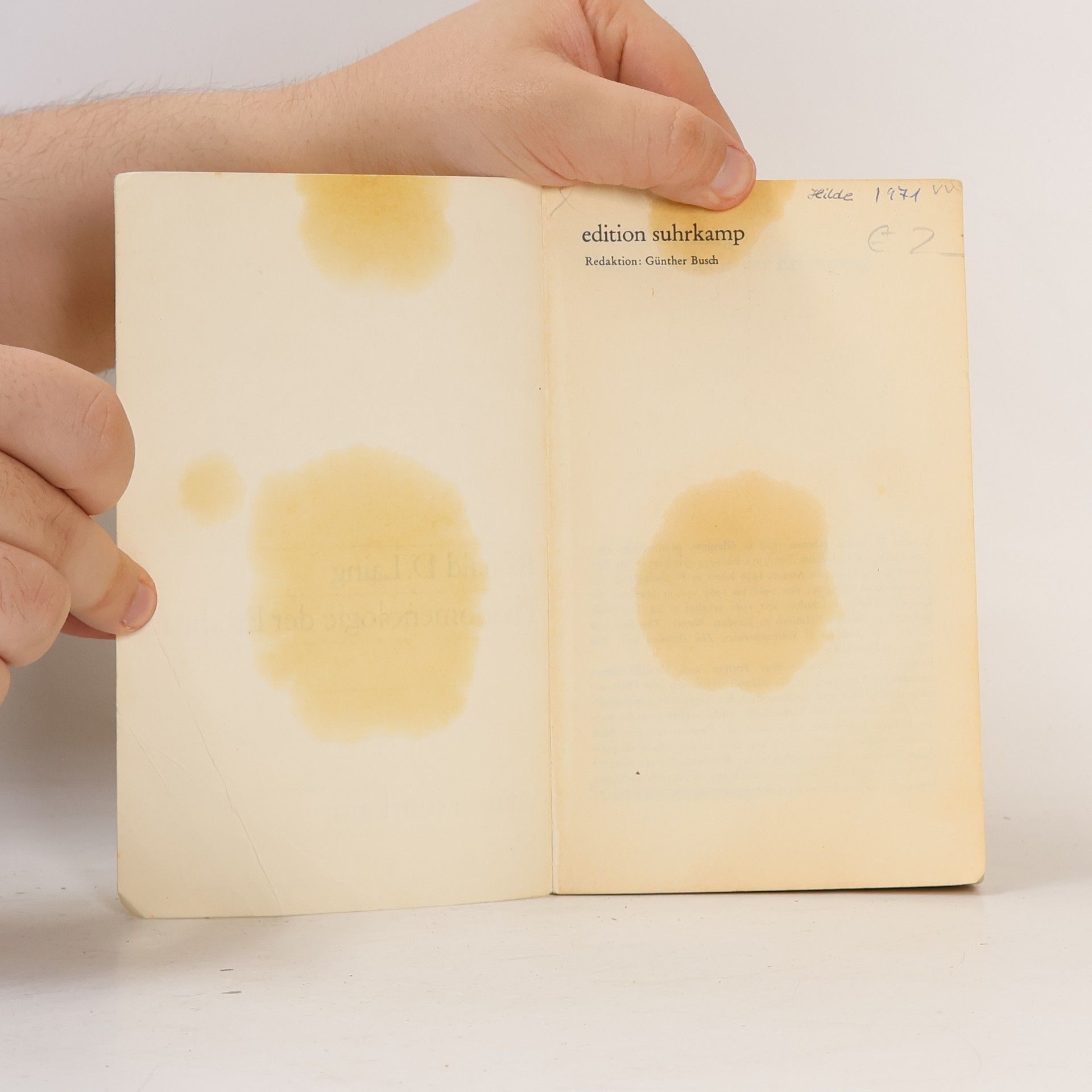 Ronald D. Laing Phänomenologie der Erfahrung