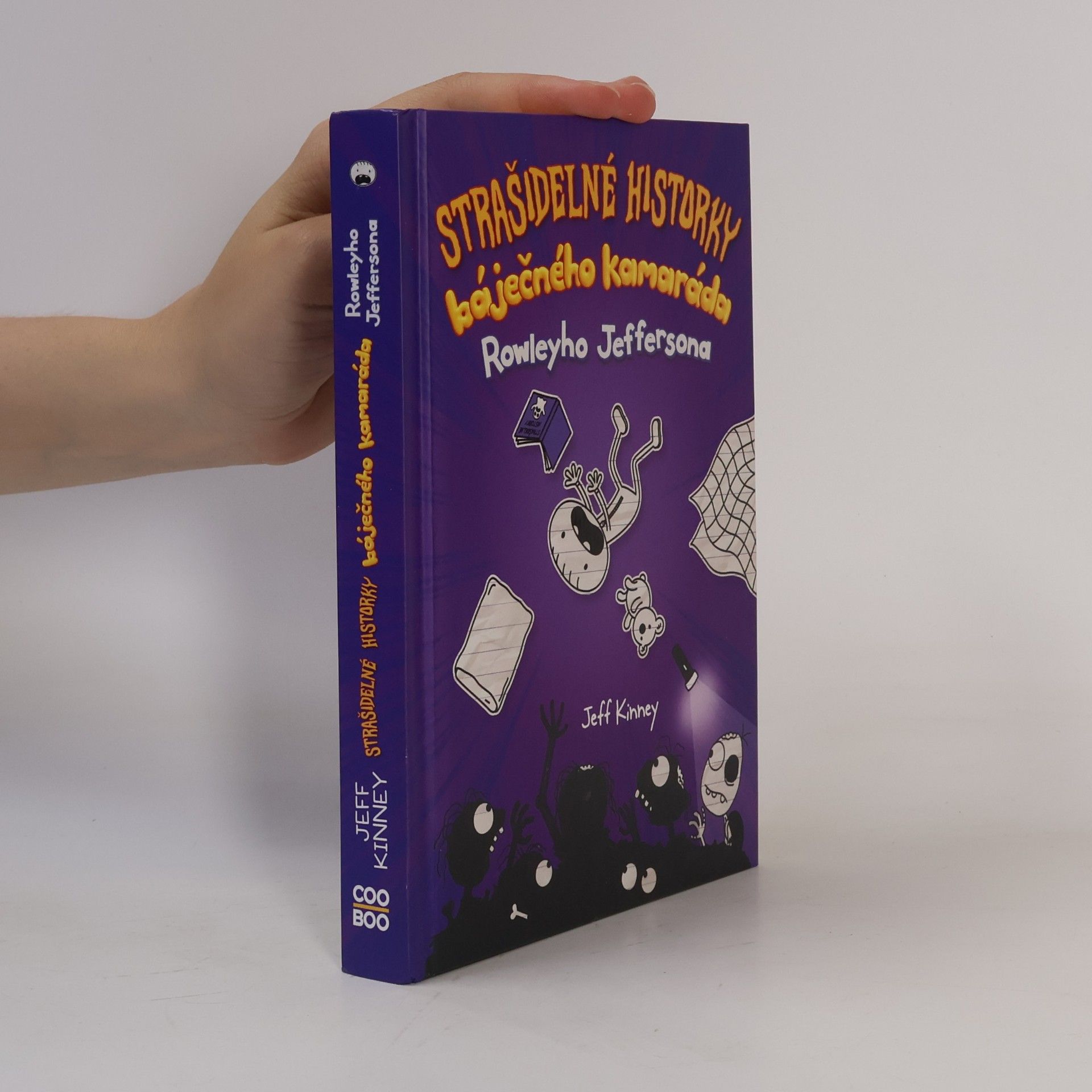 Jeff Kinney Strašidelné historky báječného kamaráda Rowleyho Jeffersona