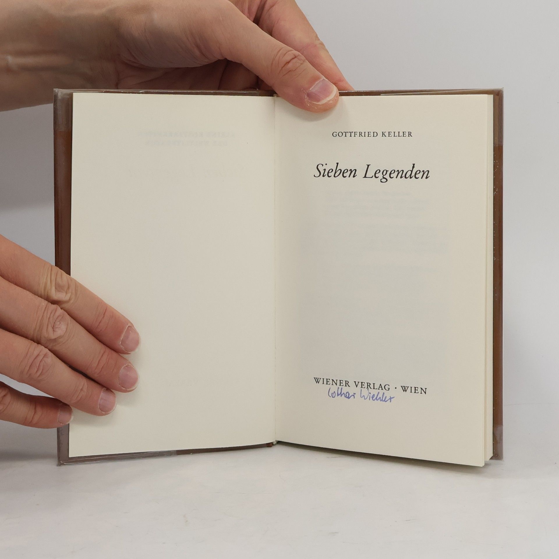 Gottfried Keller Sieben Legenden