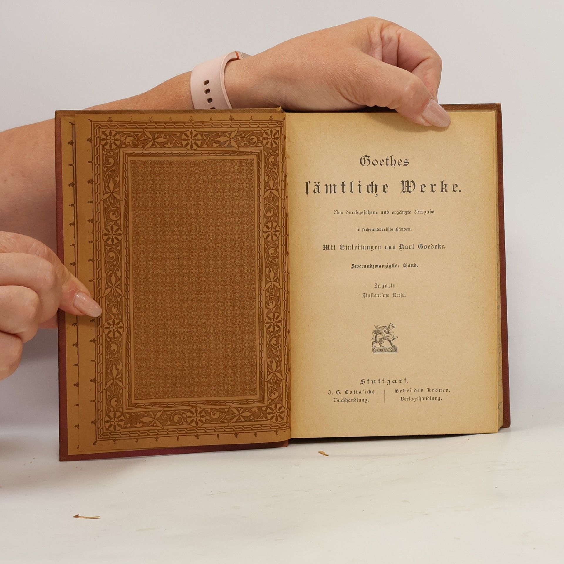 Johann Wolfgang von Goethe Goethes Sämtliche Werke. Band 20