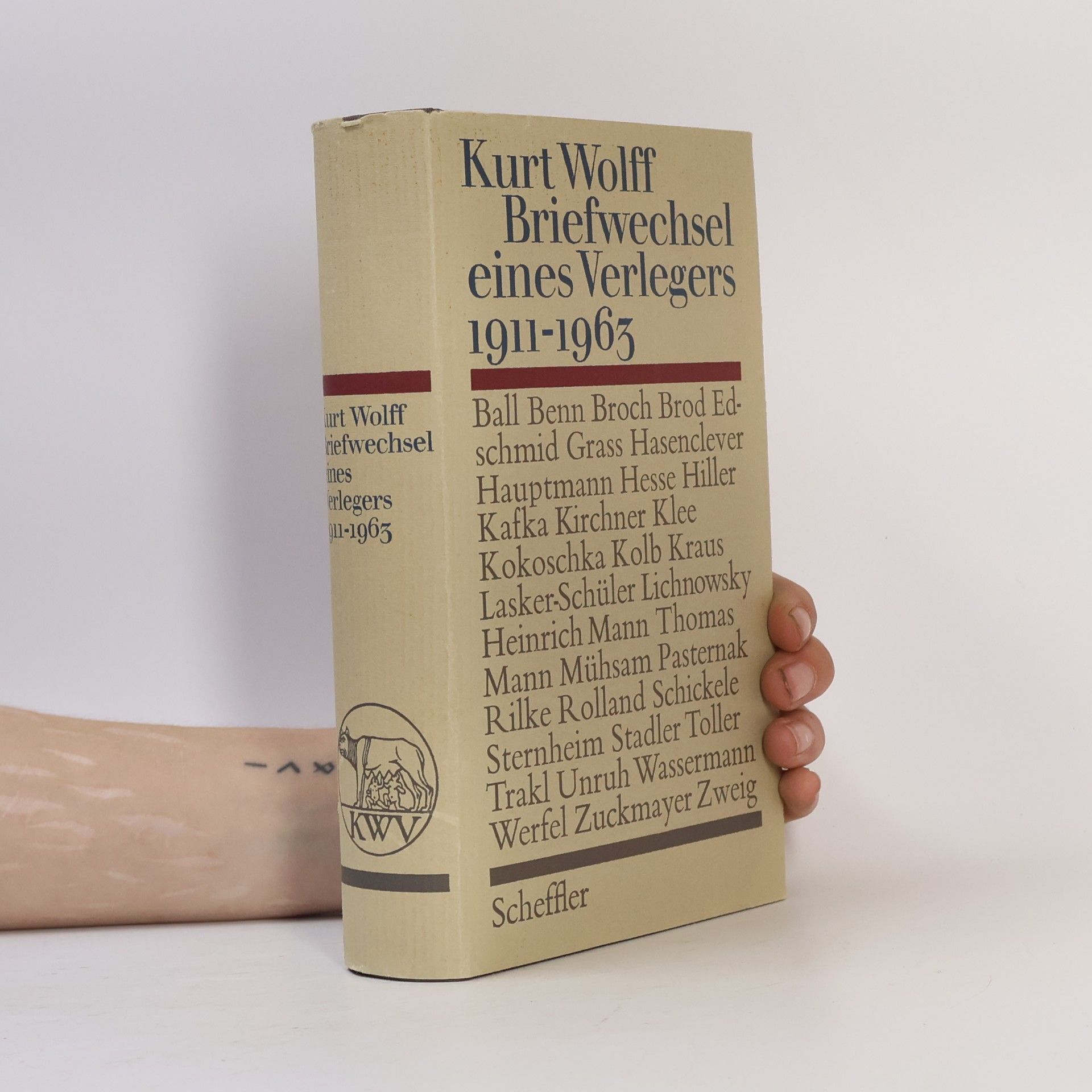 Kurt Wolff Briefwechsel eines Verlegers