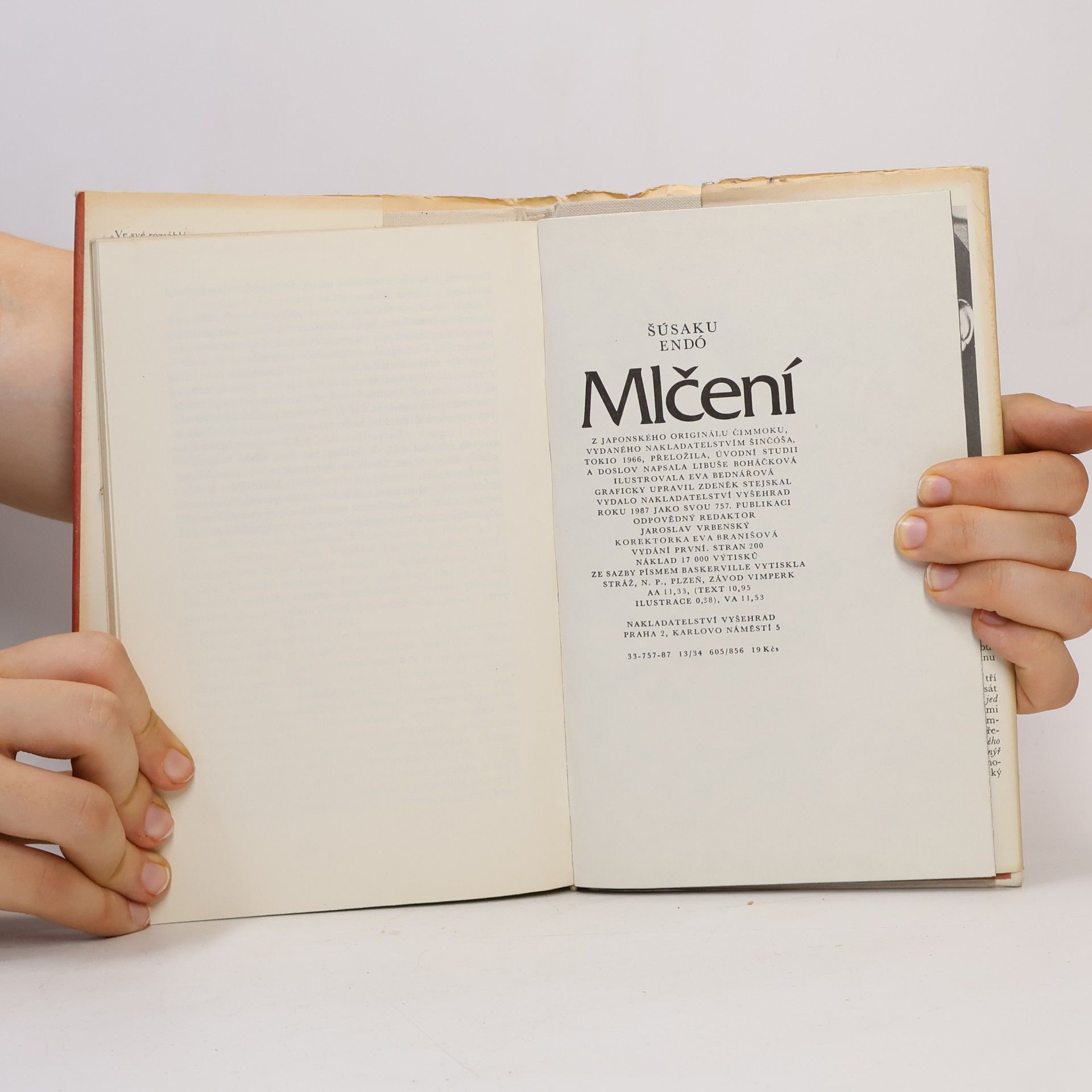 Shūsaku Endō Mlčení