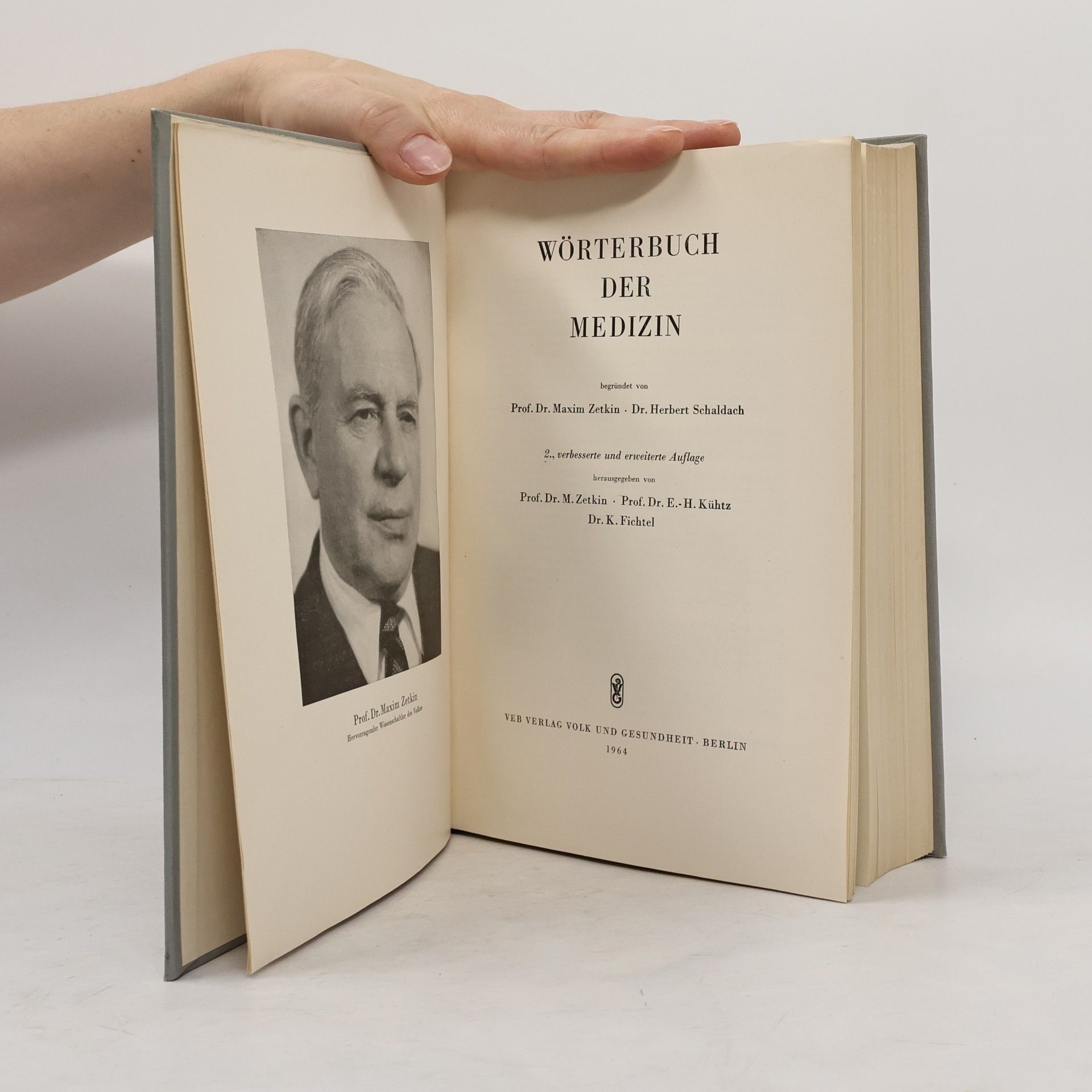 Maxim Zetkin Wörterbuch der Medizin