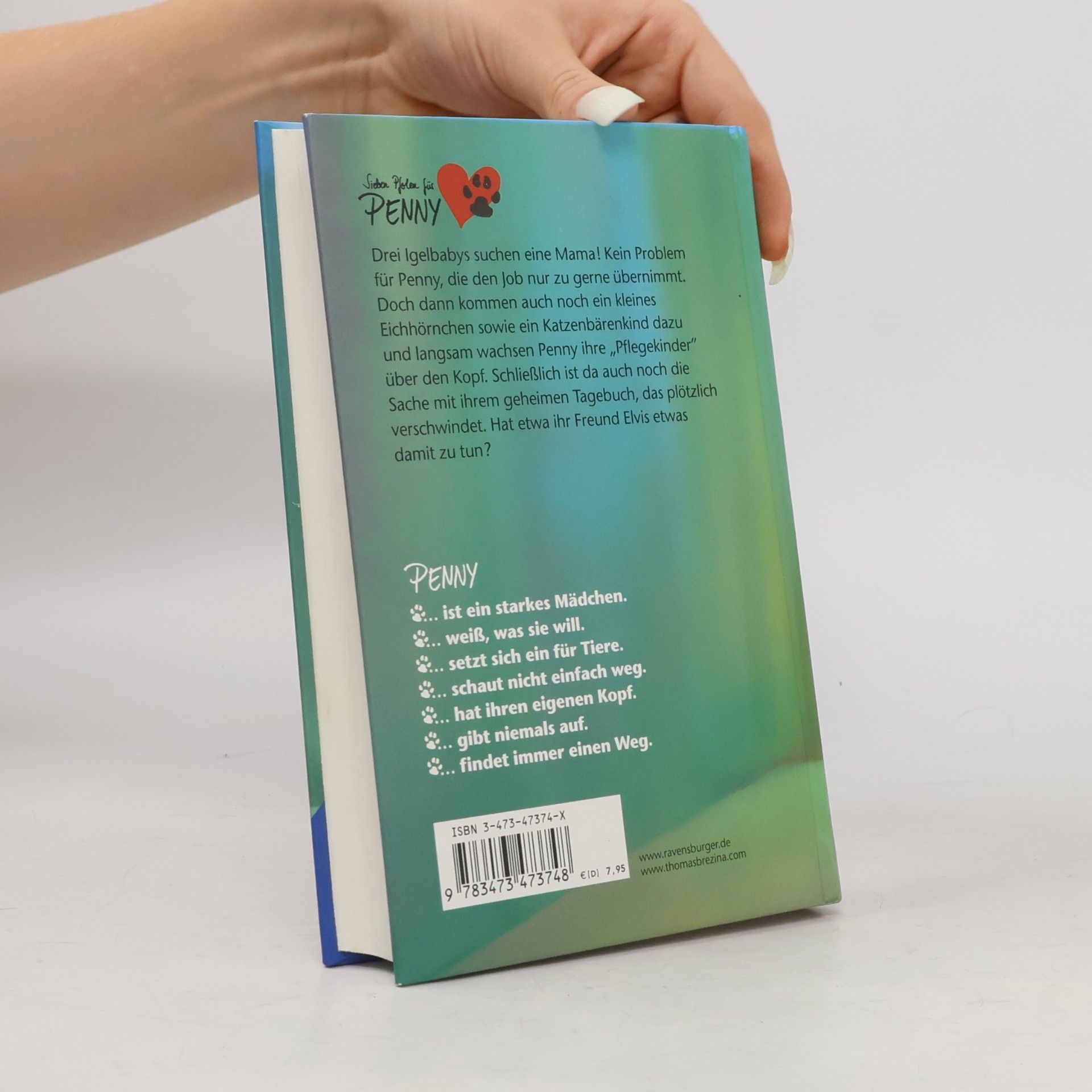 Thomas Brezina Sieben Pfoten für Penny. Das verschwundene Tagebuch