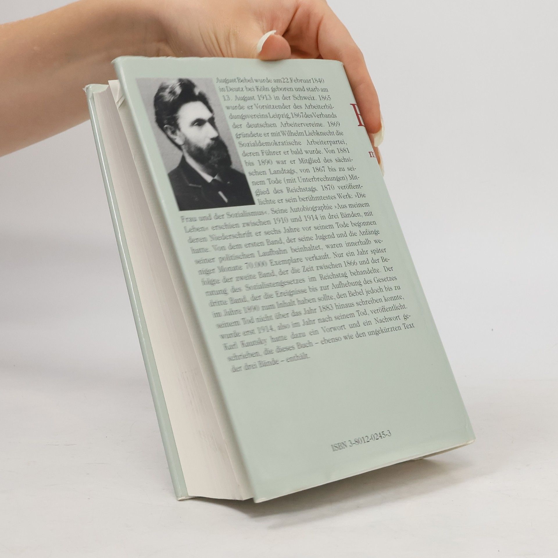 August Bebel Aus meinem Leben