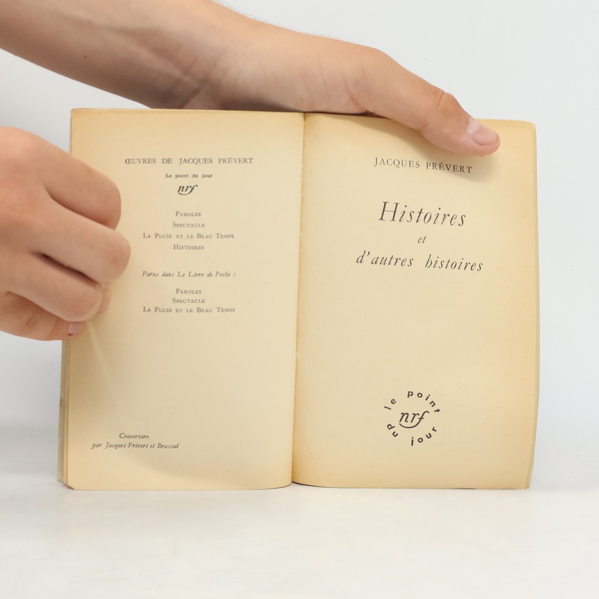 Jacques Prévert Histoires et d´autres histoires