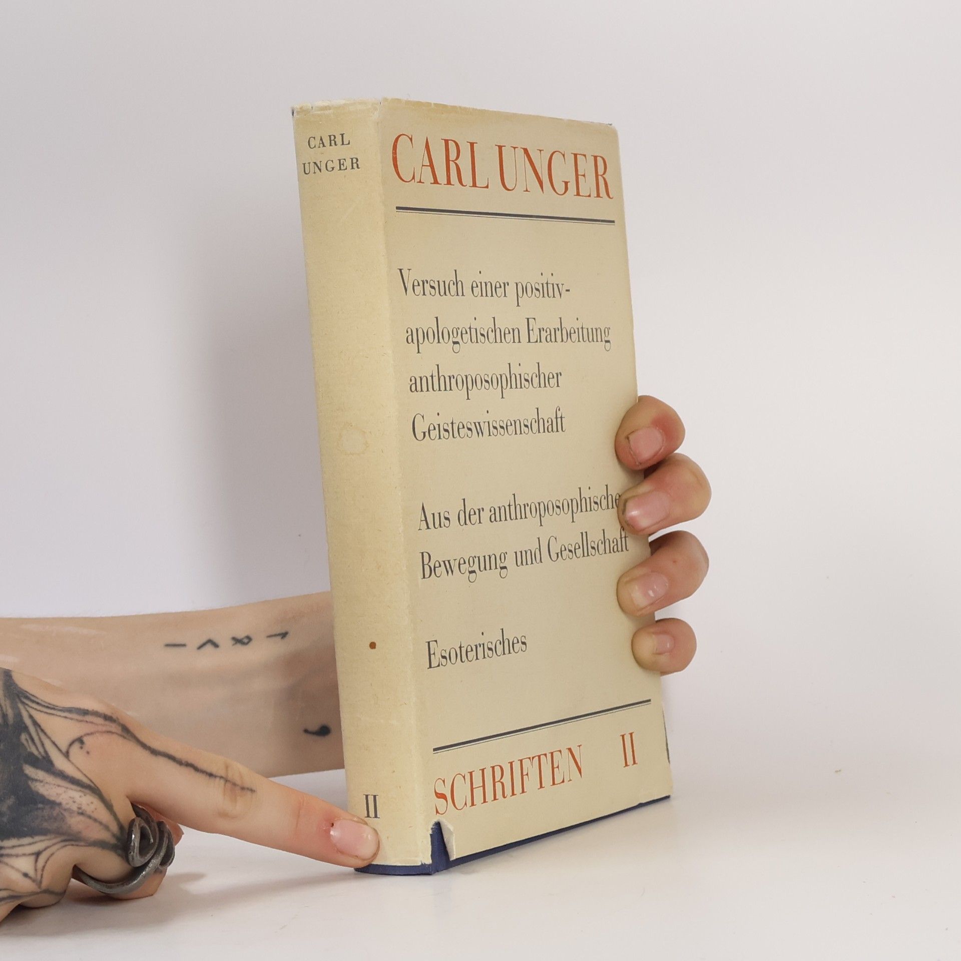 Carl Unger Schriften II