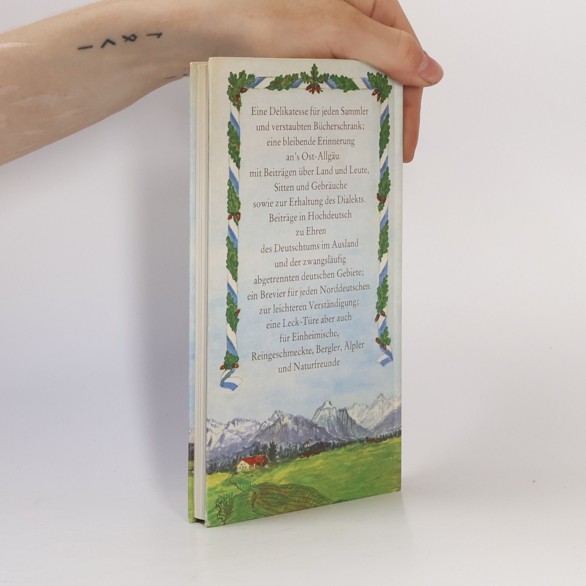 Baldrian Haberstock Die Alpenstange. „O mei!"