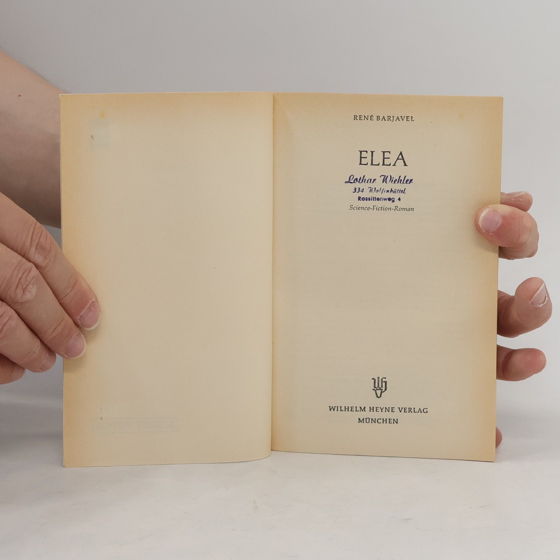 René Barjavel Elea