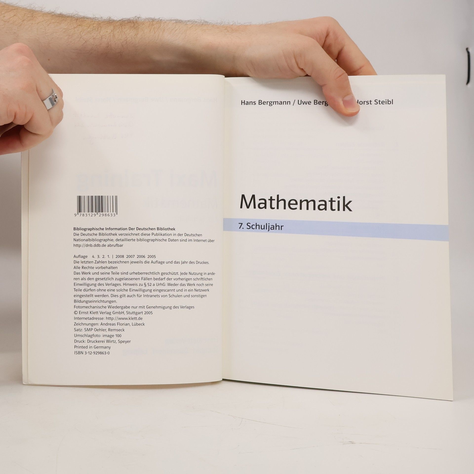 Hans Bergmann Maxi Training: Mathematik