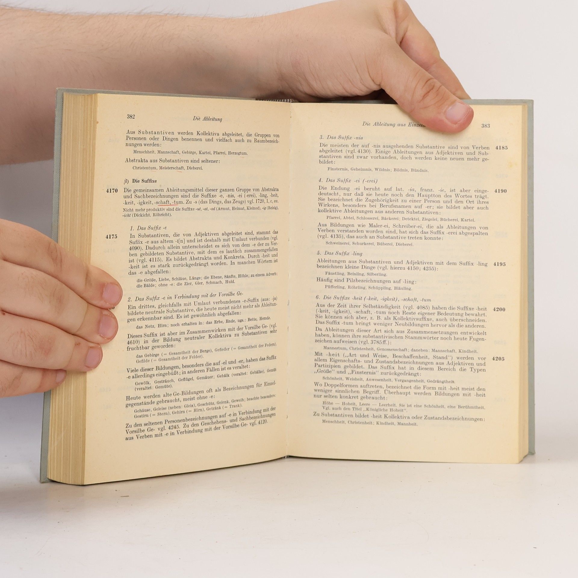 Paul Grebe Der Große Duden Grammatik 4. Grammatik
