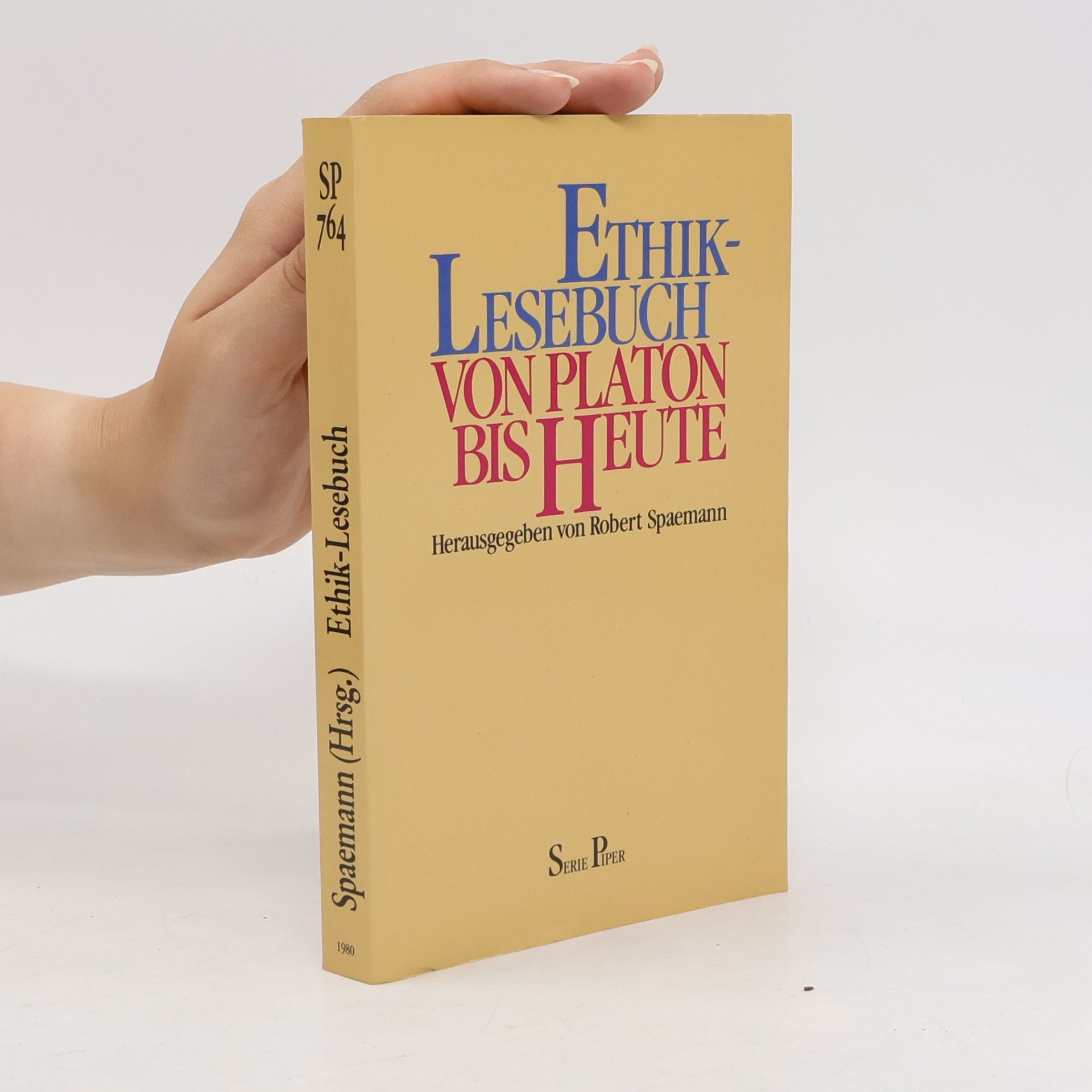 Robert Spaemann Ethik-Lesebuch