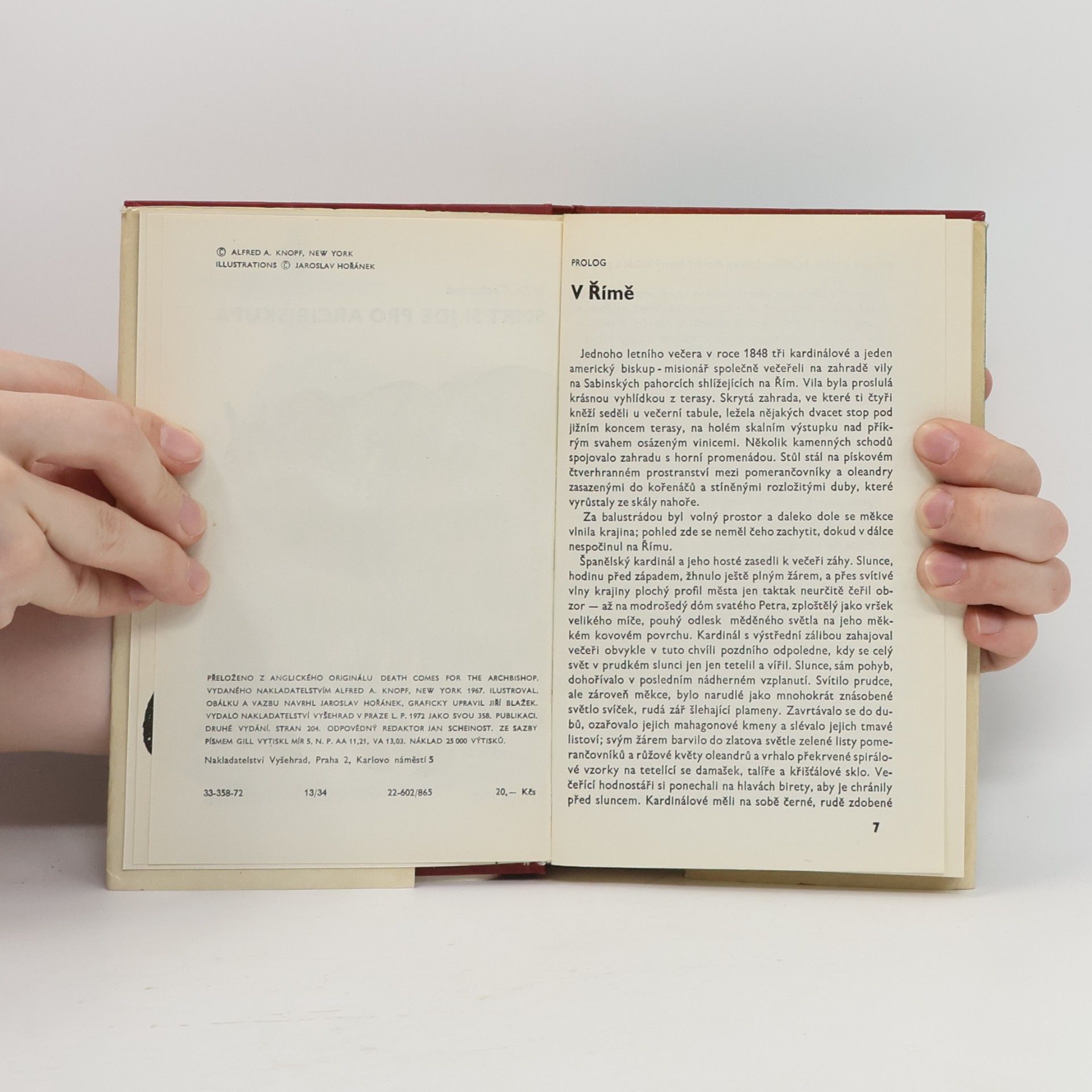 Willa Cather Smrt si jde pro arcibiskupa