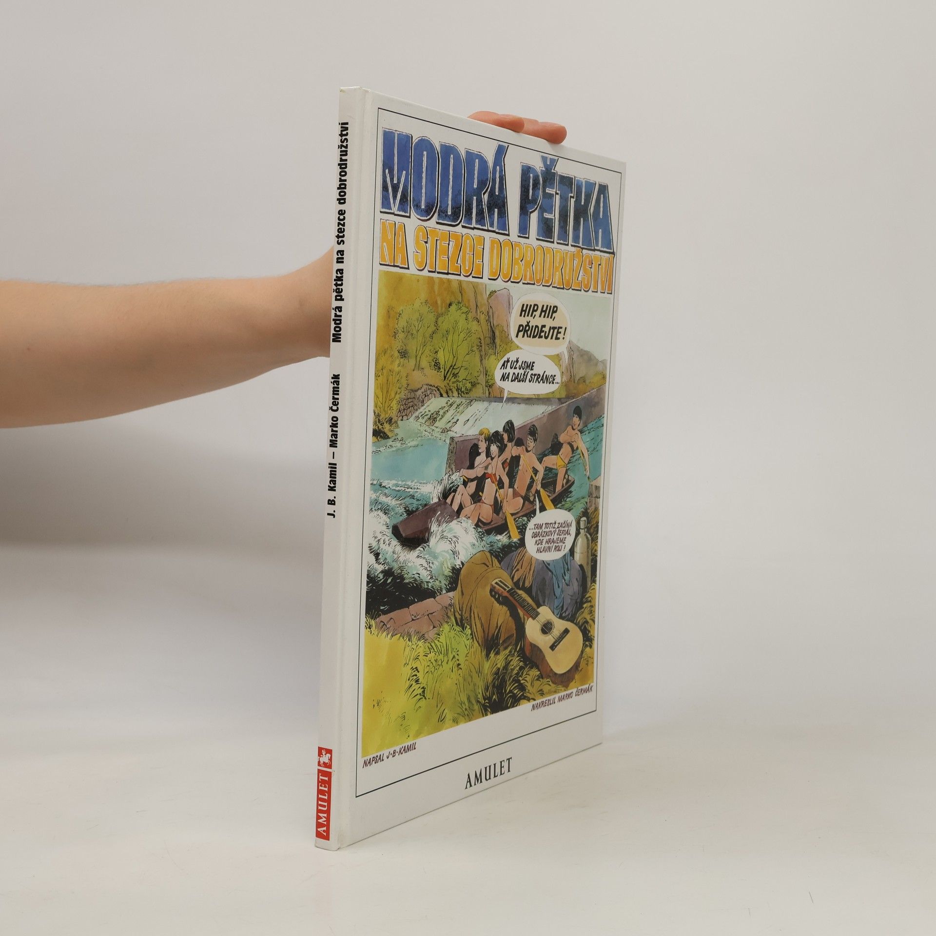 Jiří Hromádko Modrá pětka na stezce dobrodružství