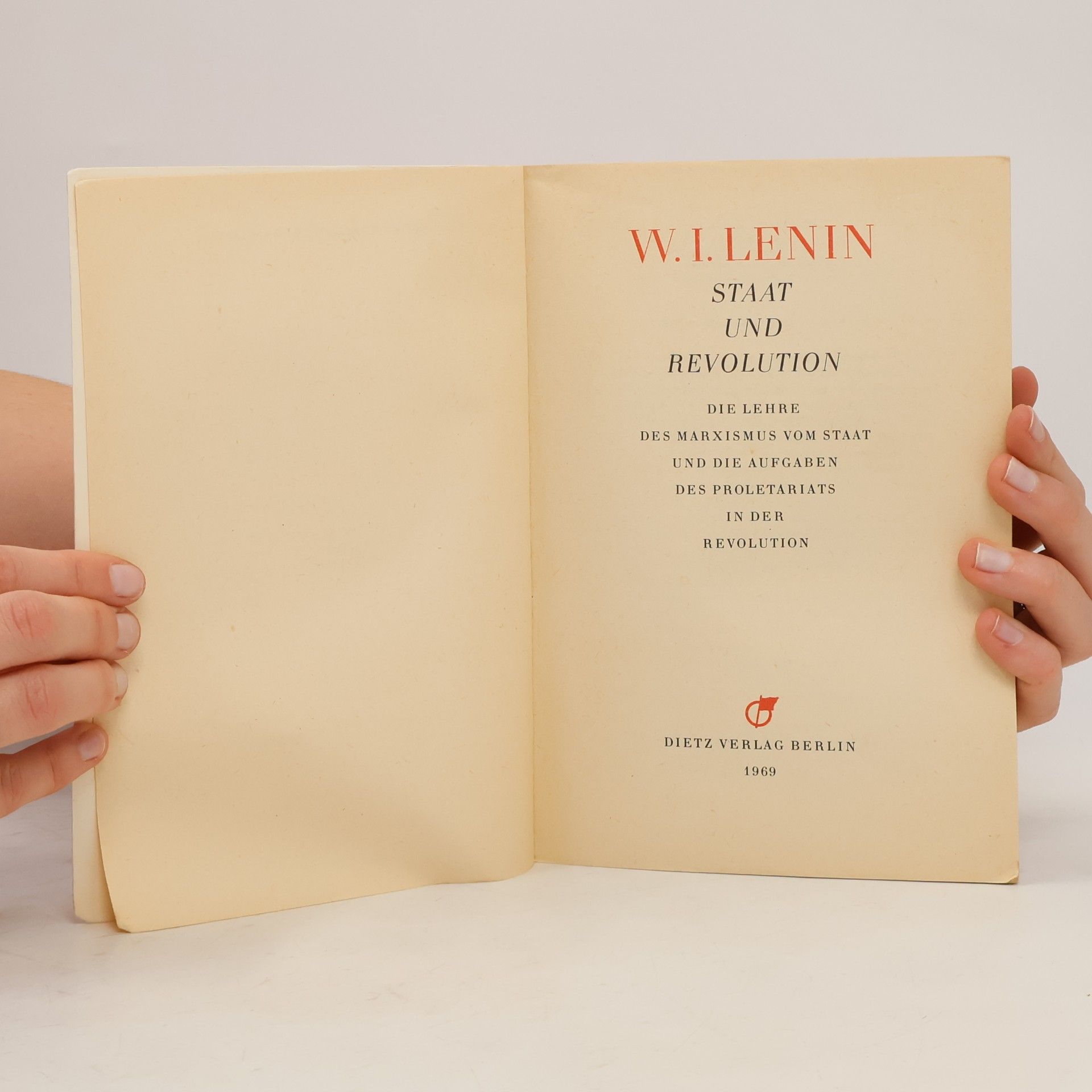 Vladimir Lenin Staat und Revolution