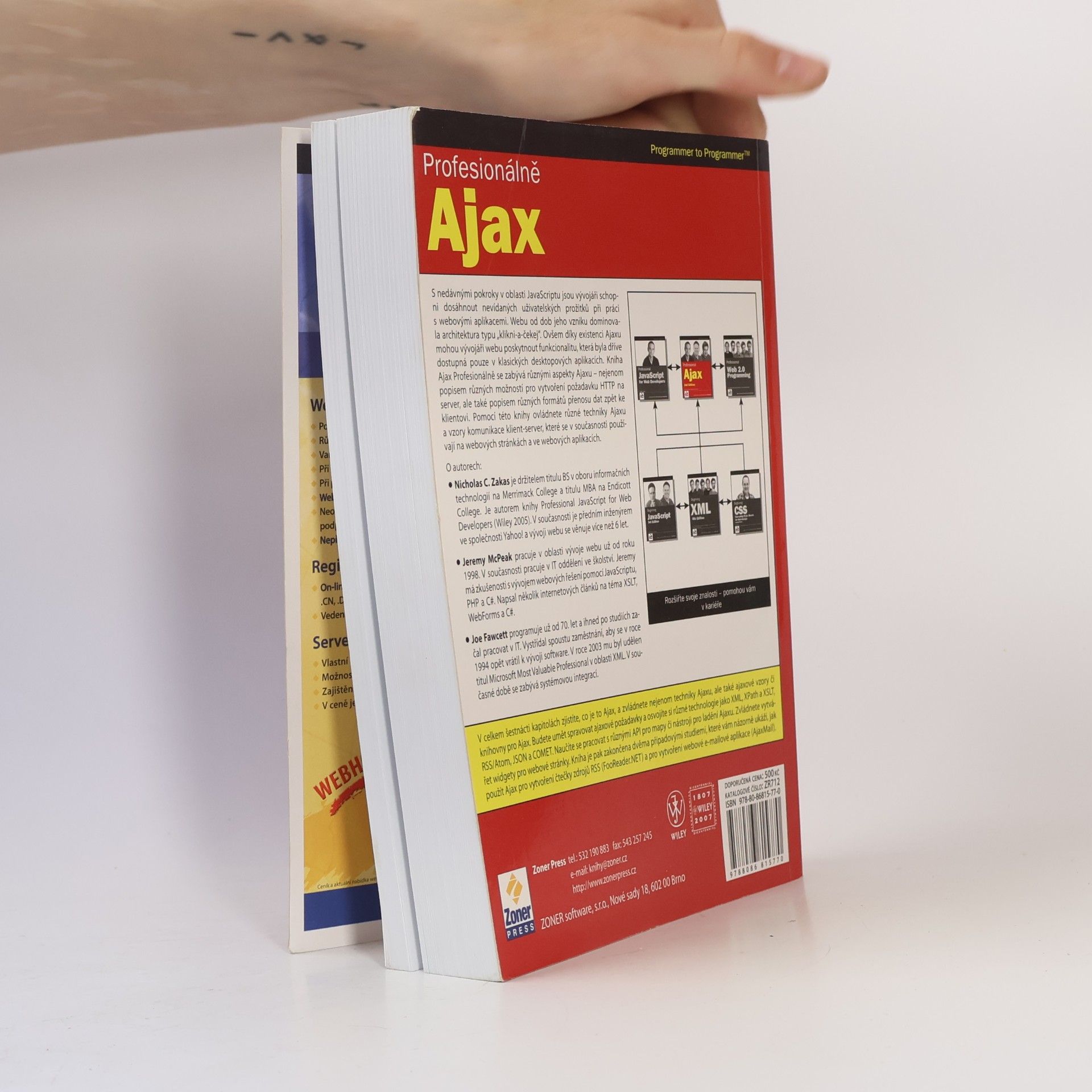 Nicholas C. Zakas Ajax profesionálně