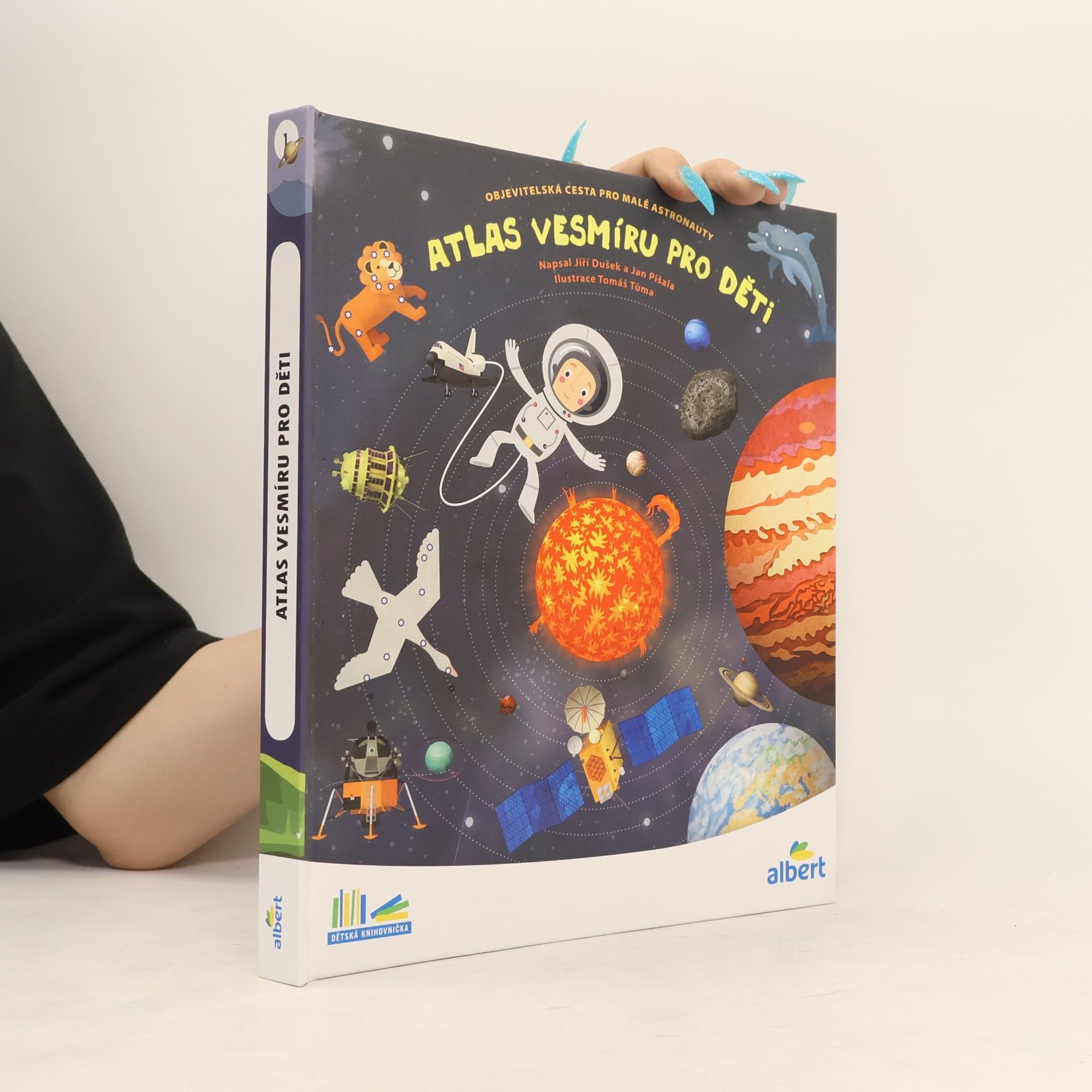 Jiří Dušek Atlas vesmíru pro děti