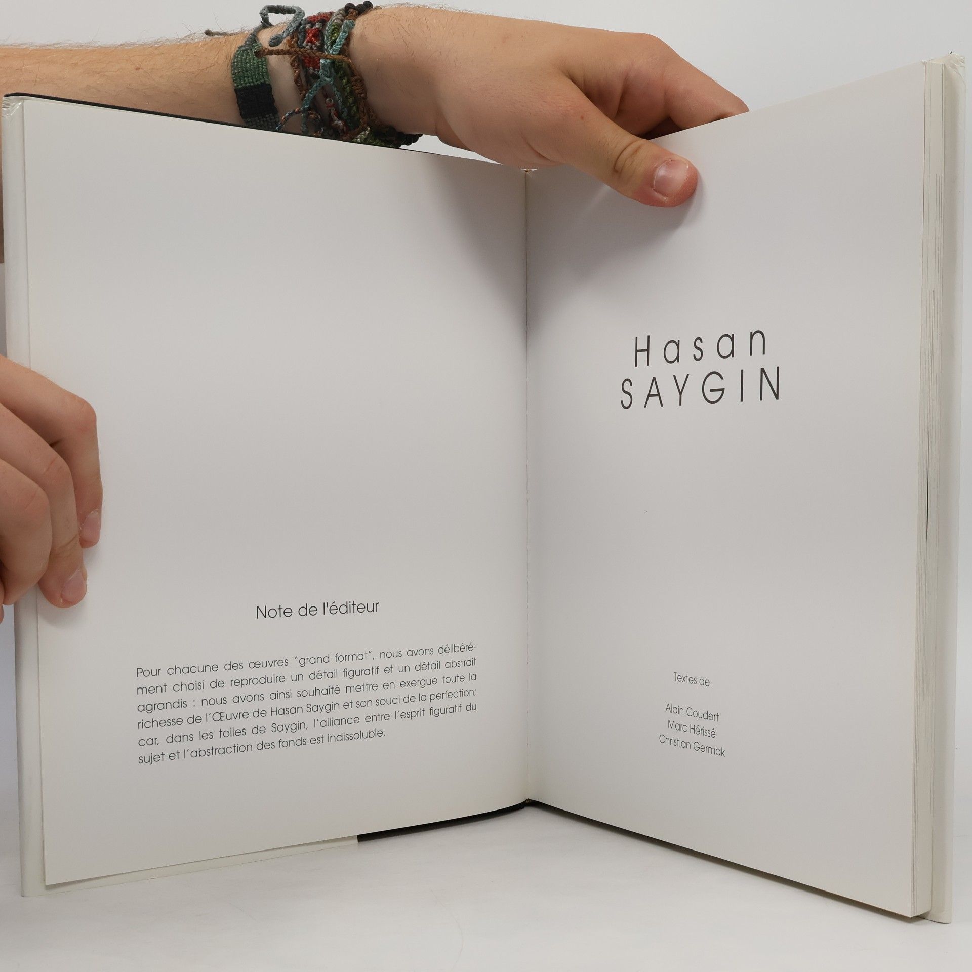 Alain Coudert Galerie 26. Hasan Saygin