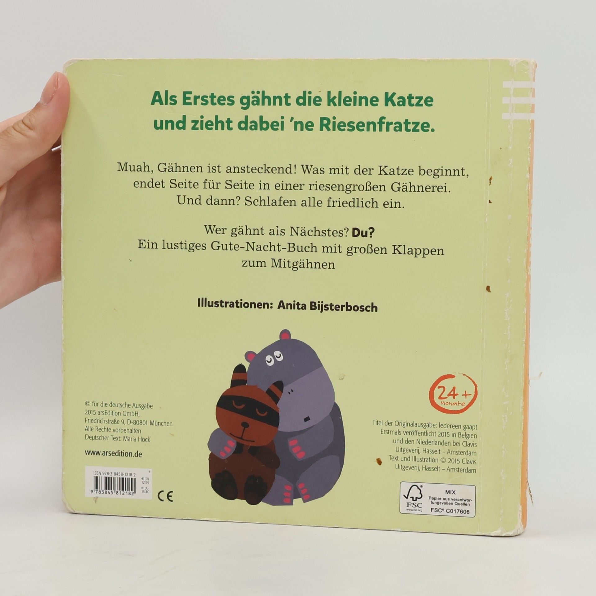 Anita Bijsterbosch Alle müssen gähnen