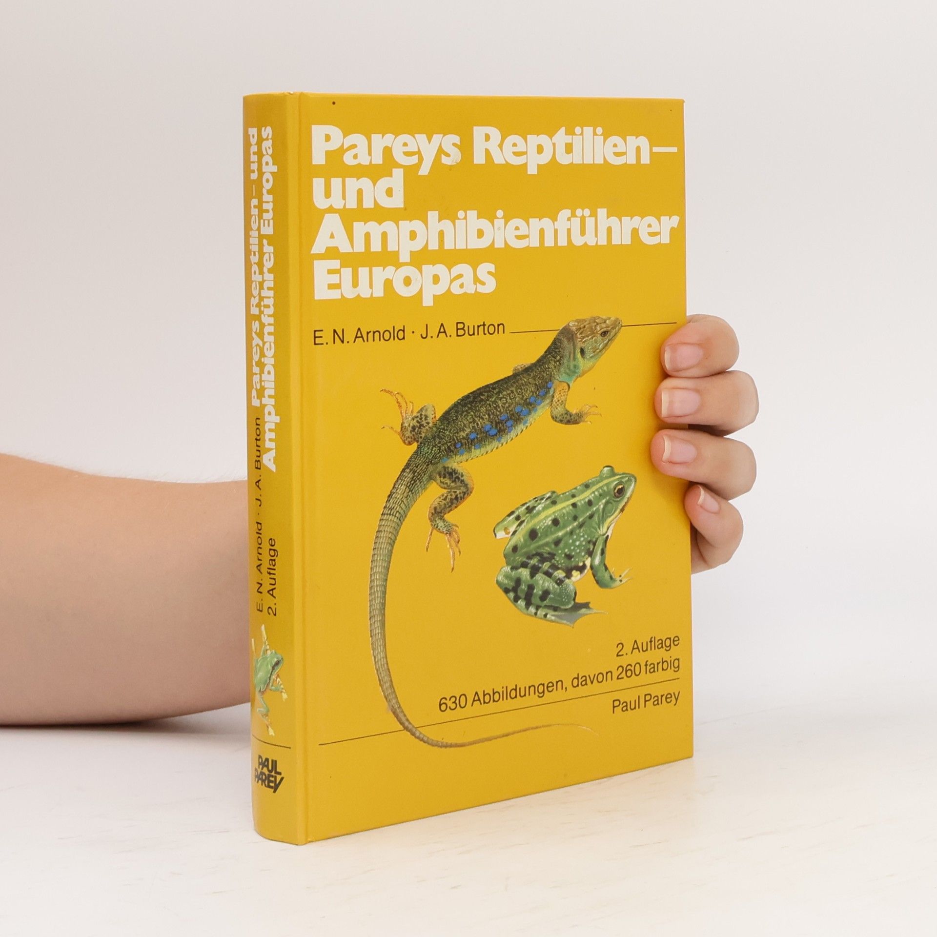Nicholas Arnold Pareys Reptilien - und Amphibienführer Europas