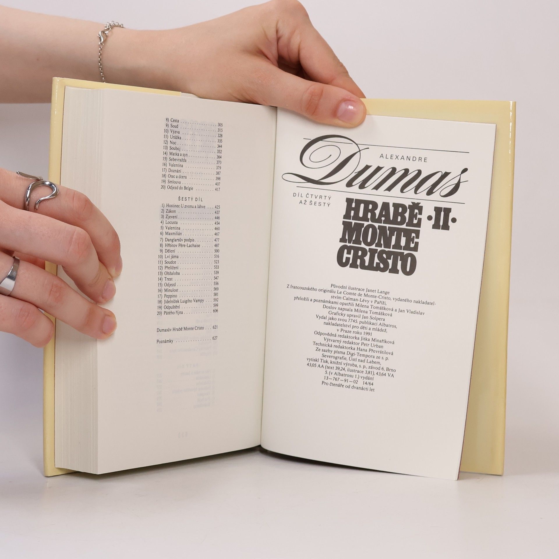 Alexandre Dumas starší Hrabě Monte Cristo II.