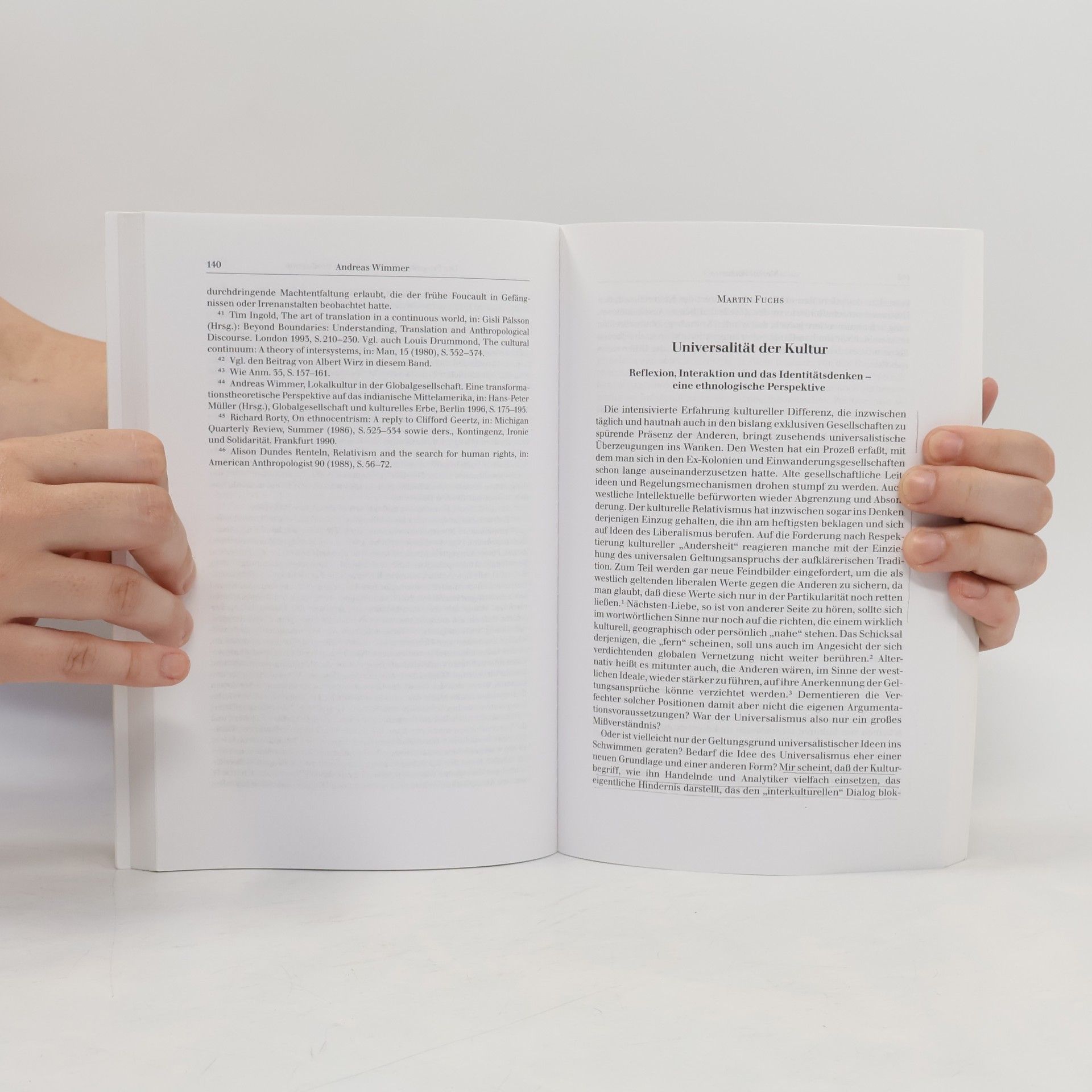 Manfred Brocker Ethnozentrismus: Möglichkeiten und Grenzen des interkulturellen Dialogs