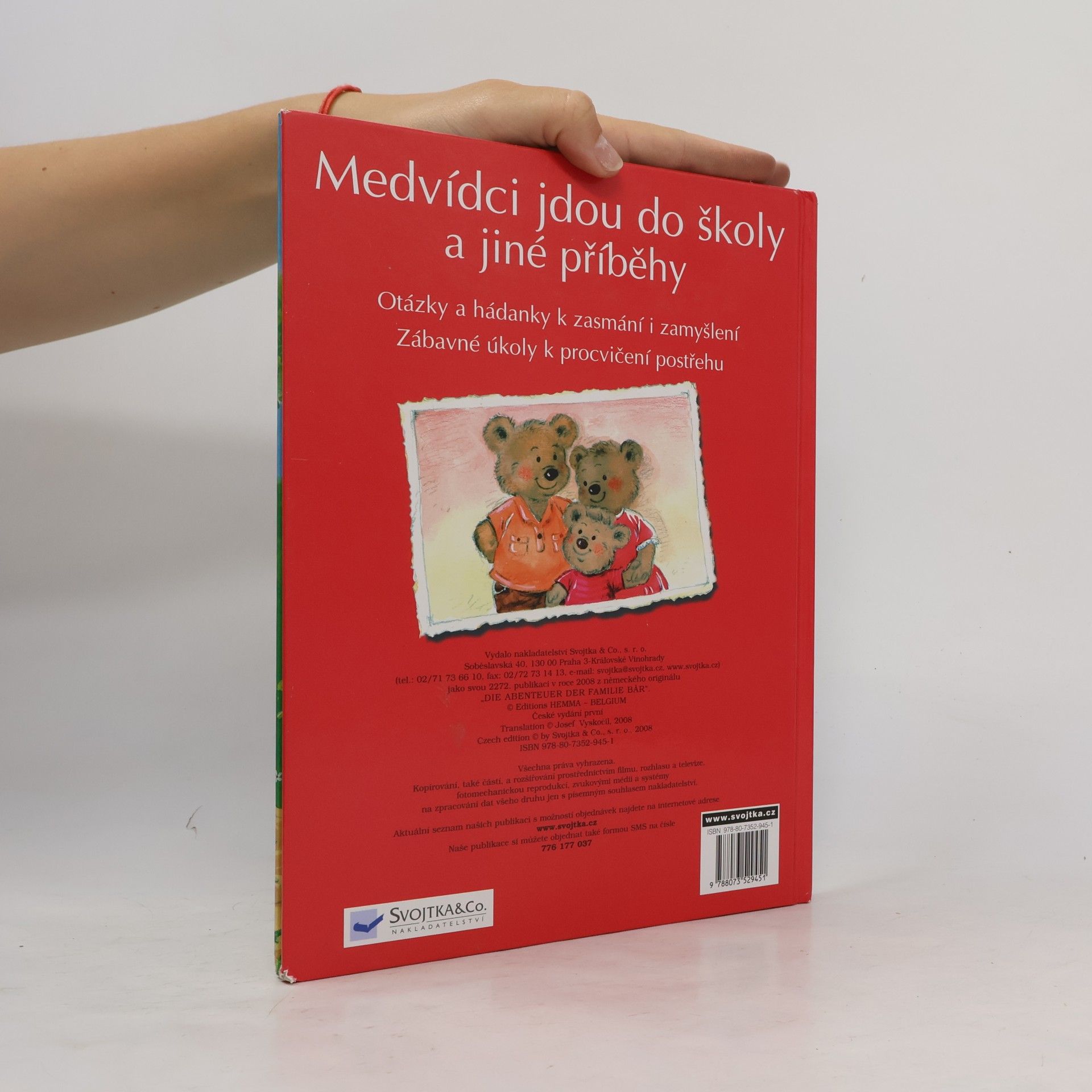 Josef Vyskočil Medvídci jdou do školy a jiné příběhy
