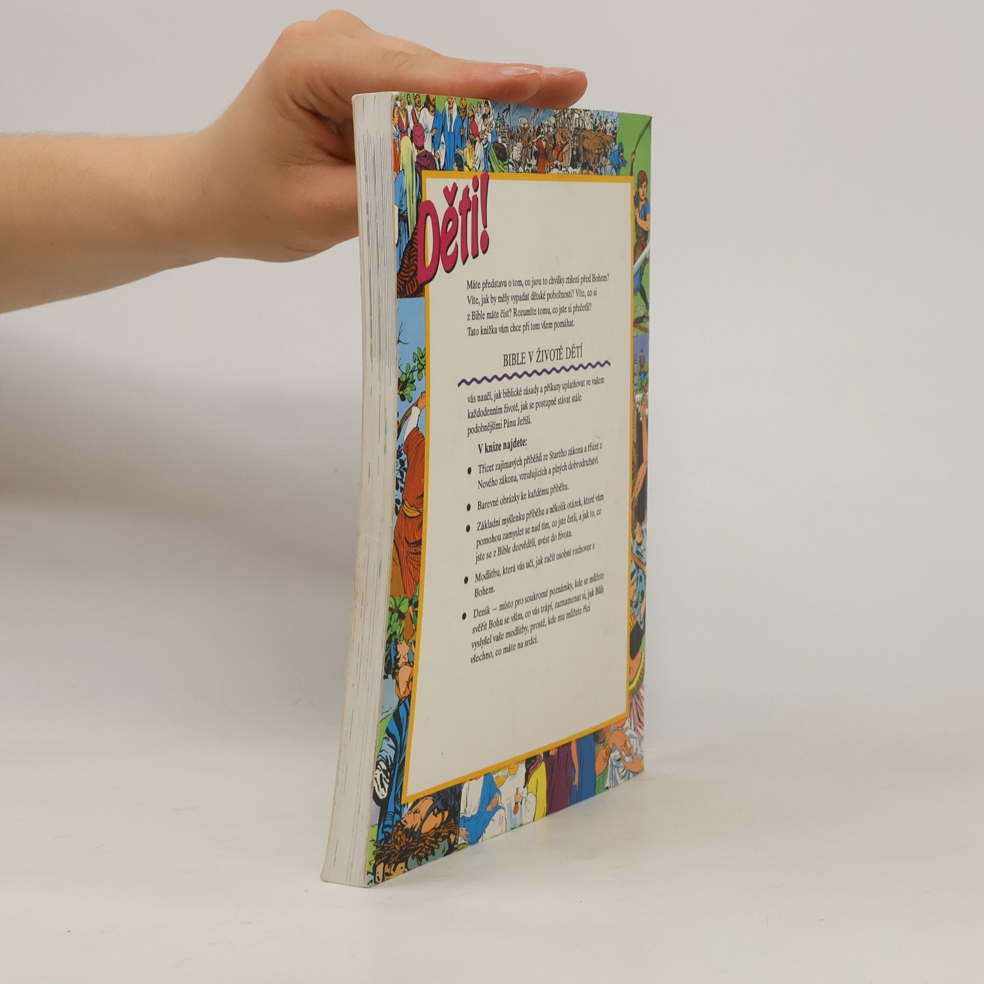 Kolektiv autorů Bible v životě dětí : poutavé biblické příběhy pro dětské pobožnosti