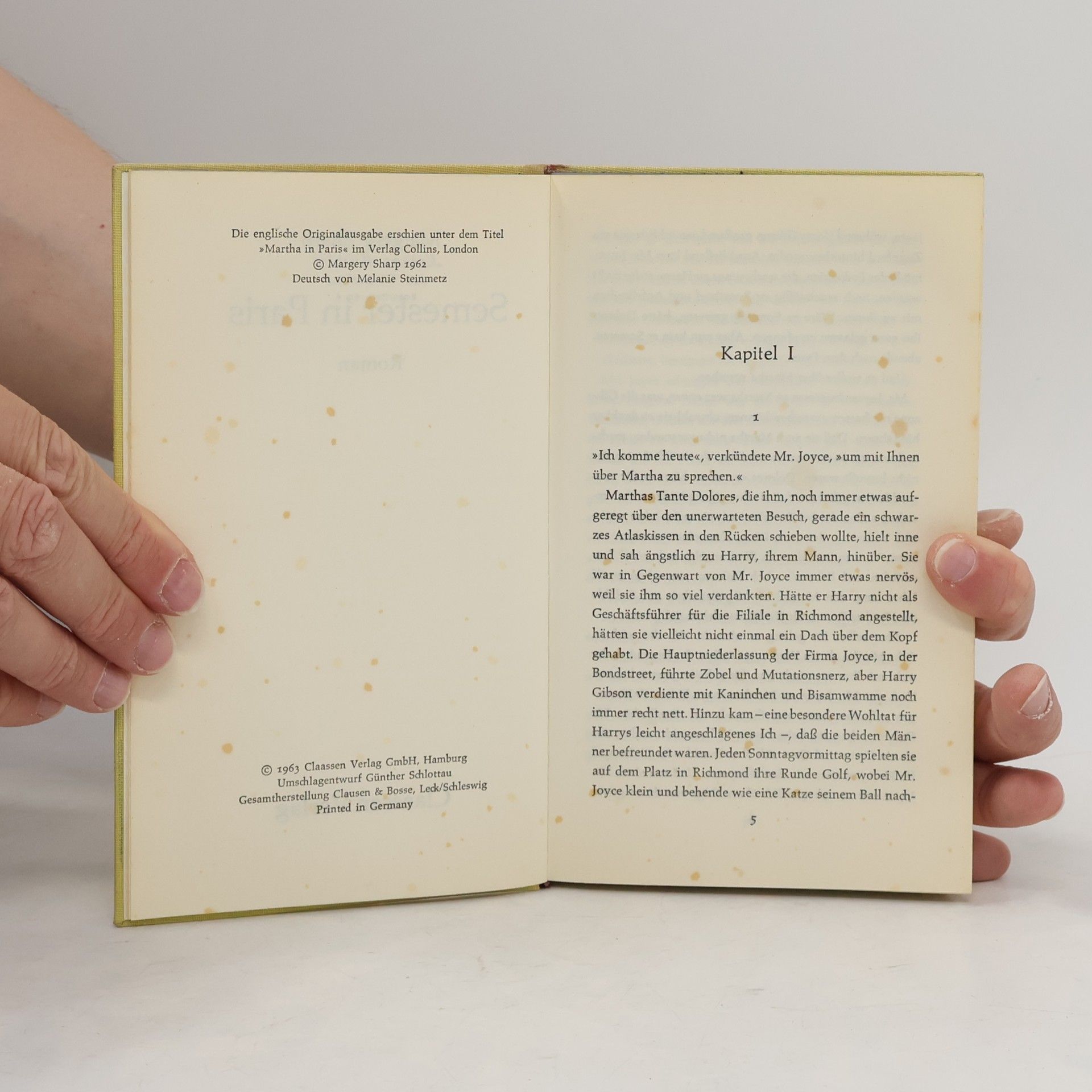 Margery Sharp Semester in Paris