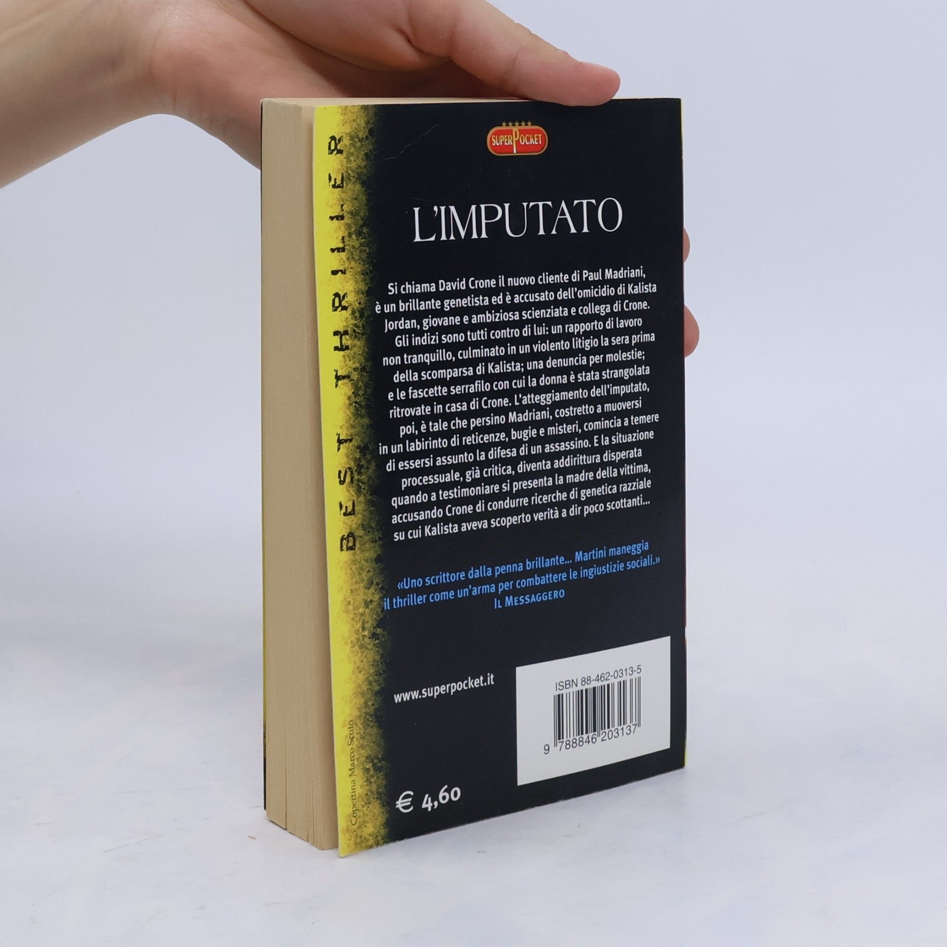 Steve Martini L'imputato