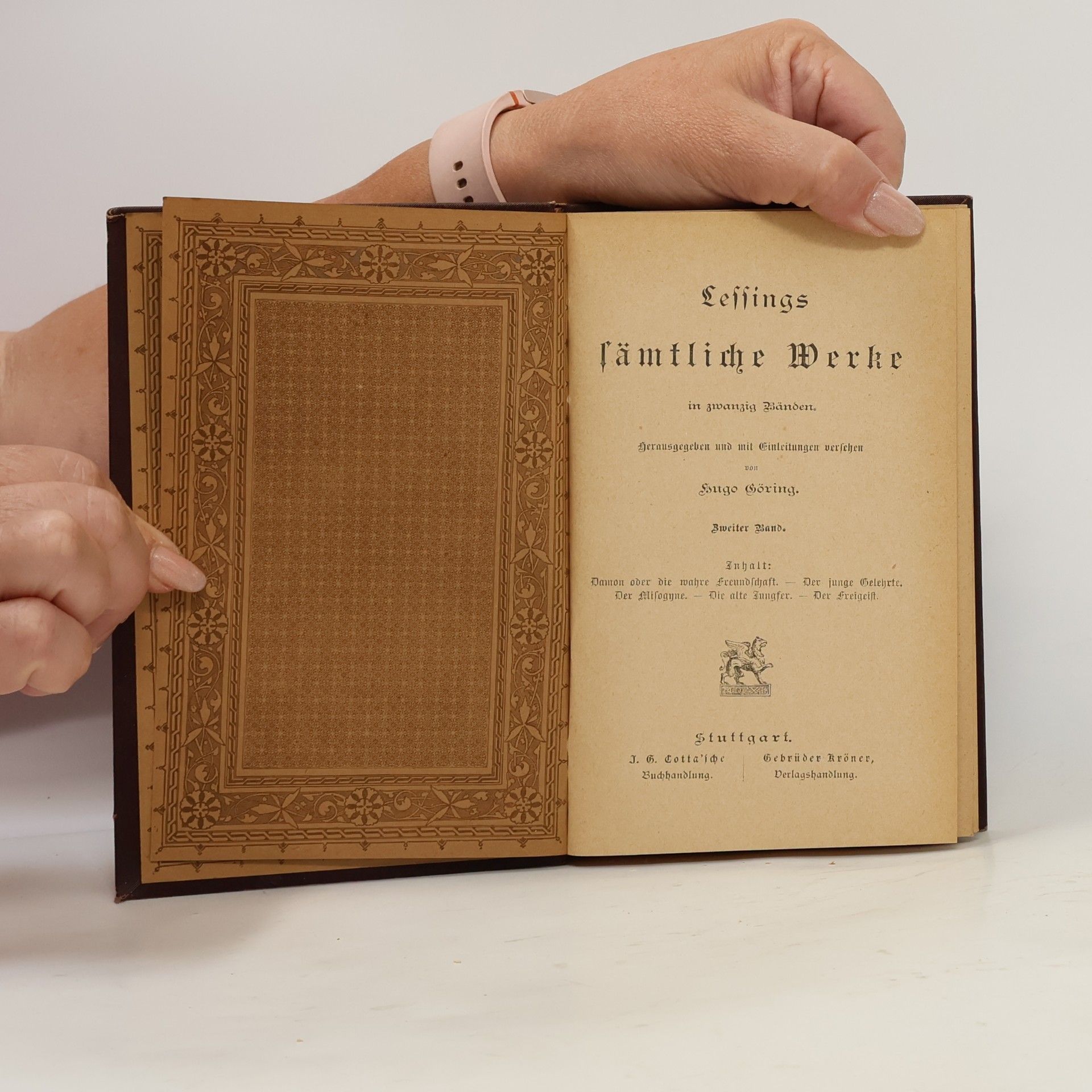Gotthold Ephraim Lessing Lessings sämtliche Werke 2.