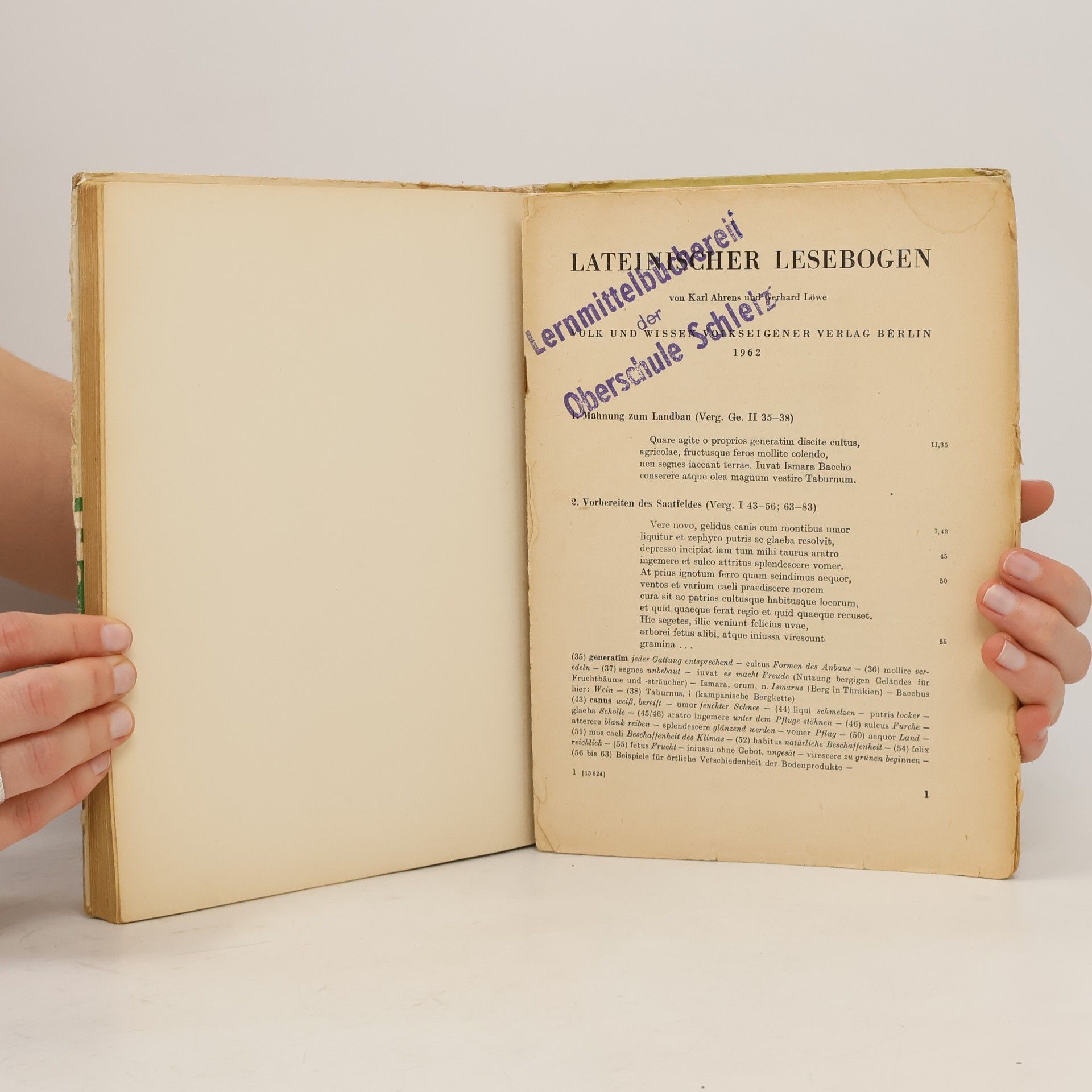 Alois Pögl Lateinisches Lehrbuch. Einführungslehrgang