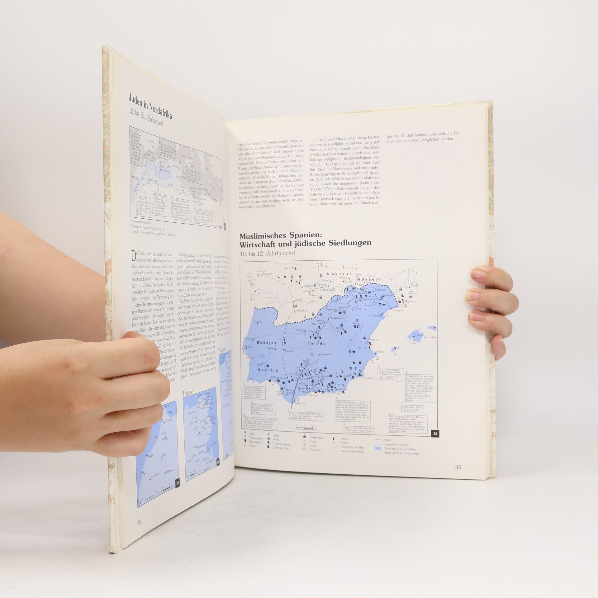 Haim Beinart Geschichte der Juden , Atlas der Verfolgund und Vertreibung im Mittelalter